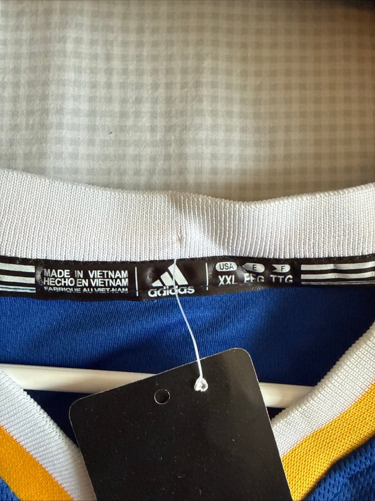 Men’s Adidas 2016 Golden State Warriors Steph Curry #30 Jersey Sz 2XL - Blue NWT - Thumbnail 4