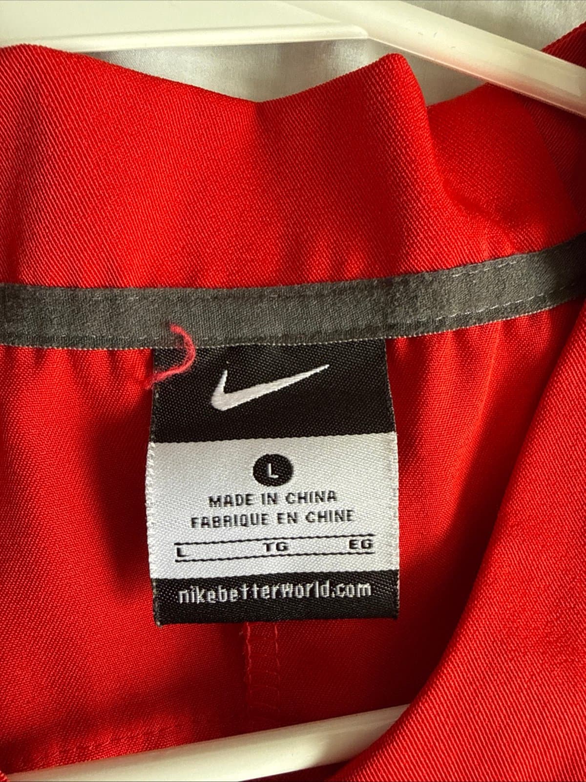 Boy’s Nike Pete Johnson #33 Ohio State Buckeyes Throwback Jersey Sz L - Red RARE - Thumbnail 5