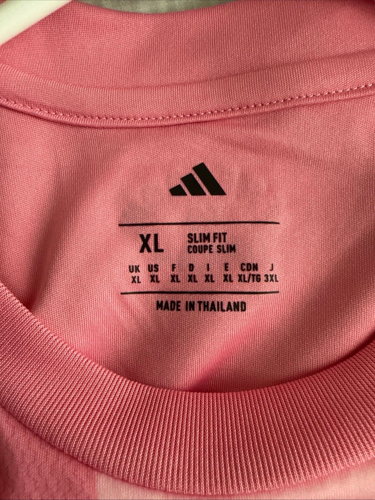 Men’s adidas 2025-26 Inter Miami FC Lionel Messi #10 Home Jersey Sz XL - Pink - Thumbnail 3