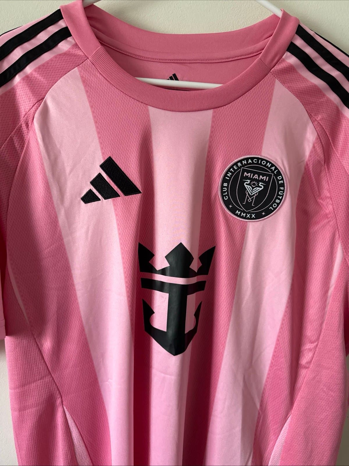 Men’s adidas 2025-26 Inter Miami FC Lionel Messi #10 Home Jersey Sz XL - Pink - Thumbnail 2