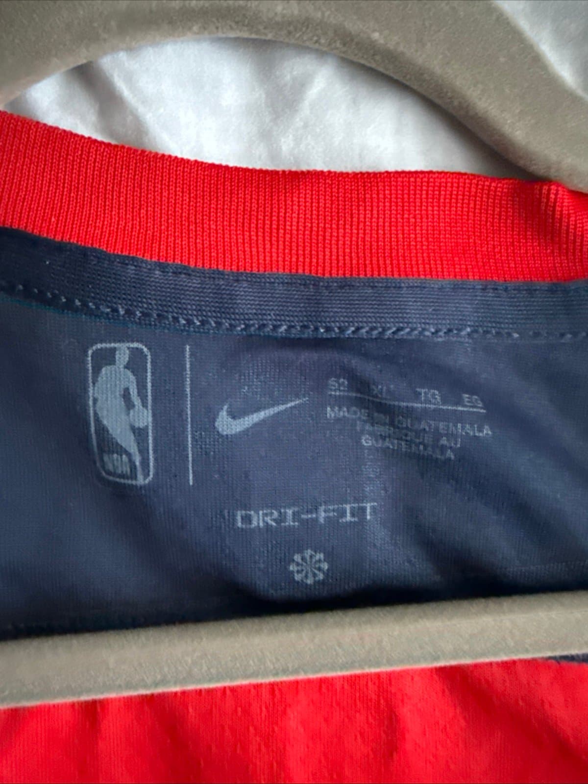 Men’s Nike Kyle Kuzma #33 Washington Wizards Swingman Icon Jersey Sz 52 Red NWT - Thumbnail 4