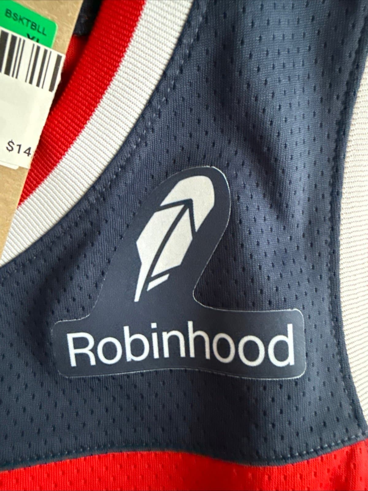 Men’s Nike Kyle Kuzma #33 Washington Wizards Swingman Icon Jersey Sz 52 Red NWT - Thumbnail 5