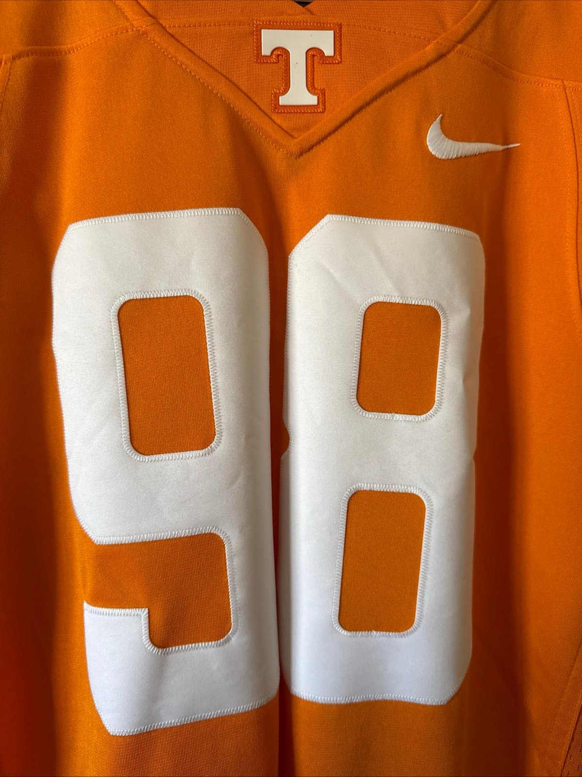Men’s Nike Tennessee Volunteers #98 Limited NCAA Jersey Sz S - Orange NWOT - Thumbnail 2