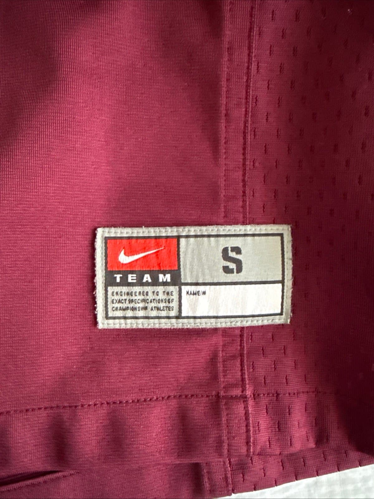 Men’s Nike Virginia Tech Hokies Donovan Greene #3 Football Jersey Authentic Sz S - Thumbnail 3