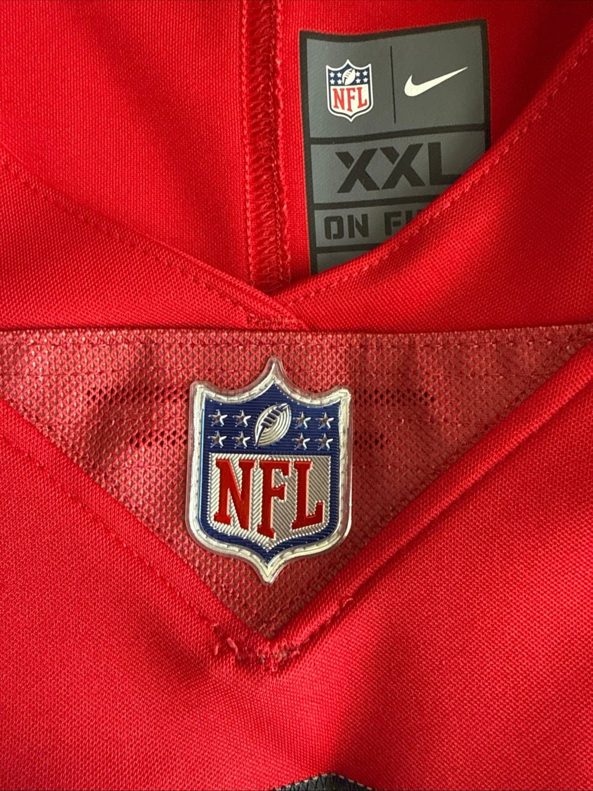 Men’s Nike Trey Lance #5 San Francisco 49ers Vapor Lmtd NFL Jersey Sz 2XL - RARE - Thumbnail 5