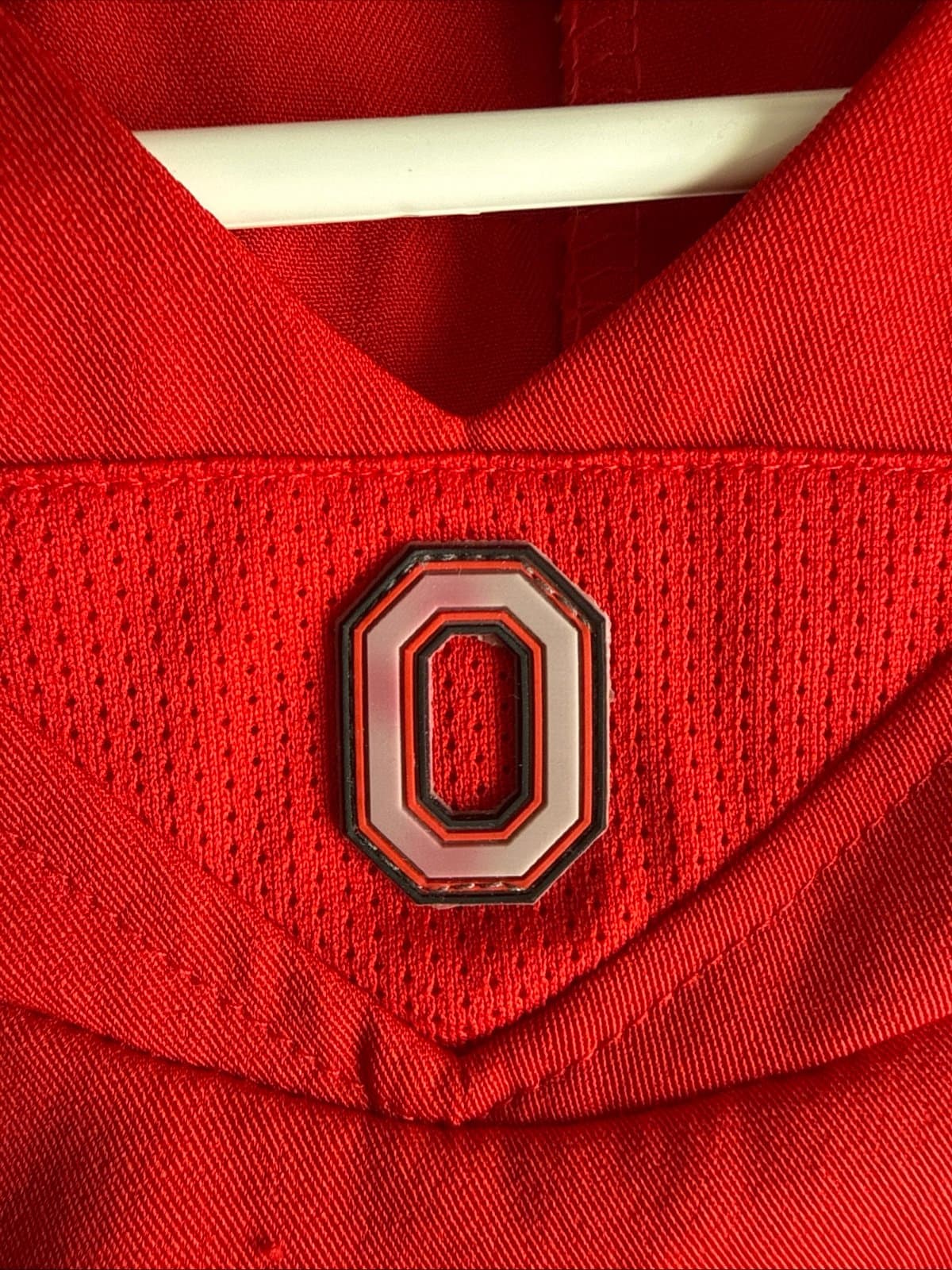 Boy’s Nike Pete Johnson #33 Ohio State Buckeyes Throwback Jersey Sz L - Red RARE - Thumbnail 4
