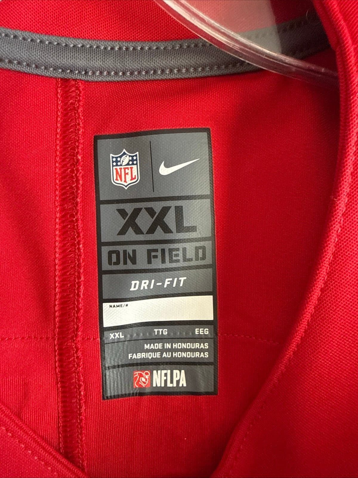 Men’s Nike Trey Lance #5 San Francisco 49ers Vapor Lmtd NFL Jersey Sz 2XL - RARE - Thumbnail 4