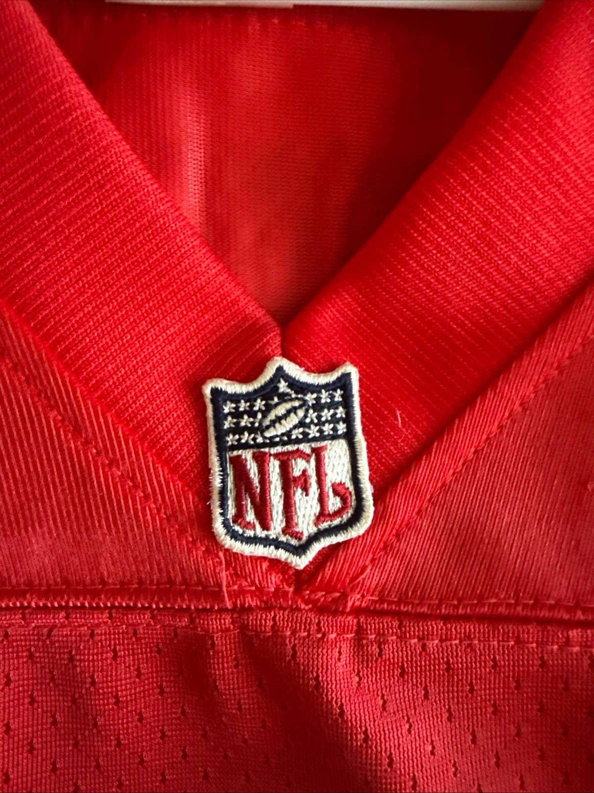 Men’s Reebok NFL Vintage Steve Young #8 San Francisco 49ers Jersey Sz L - Red - Thumbnail 5