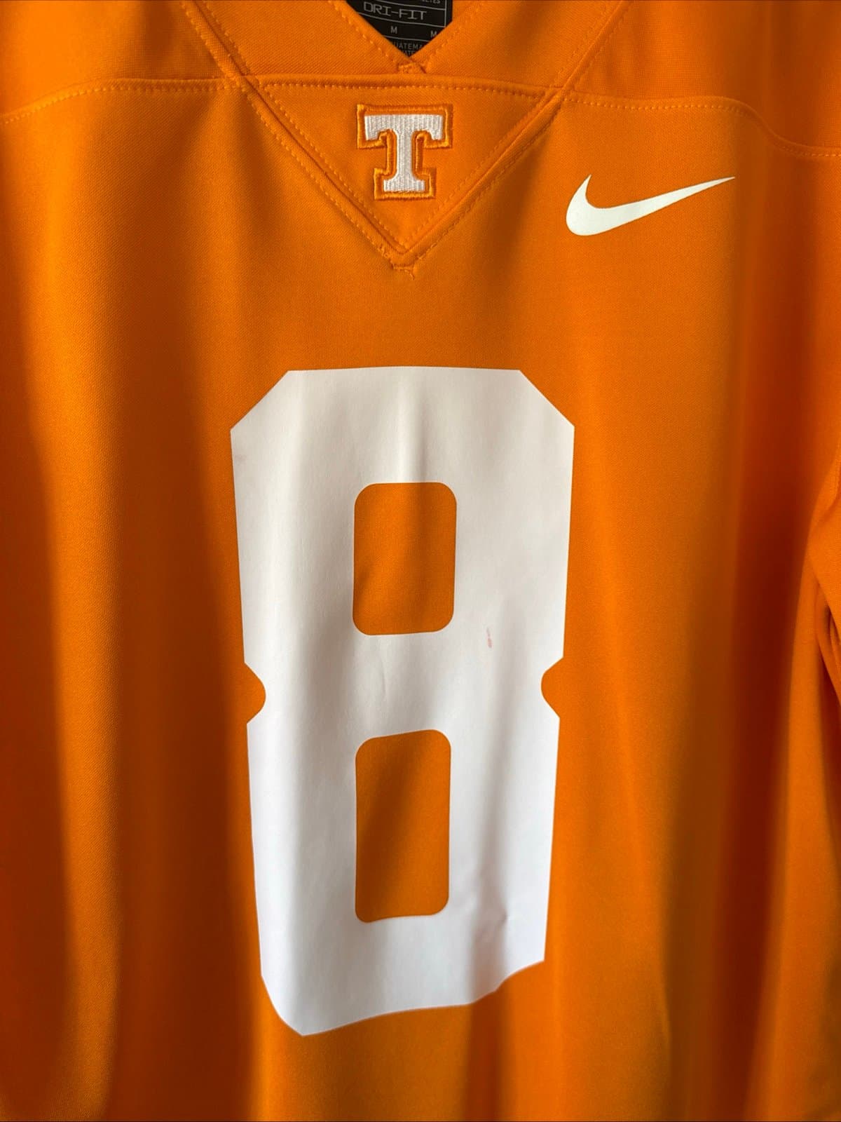 Men’s Nike Nico Iamaleava #8 Tennessee Volunteers Football Jersey Sz M - Orange - Thumbnail 2