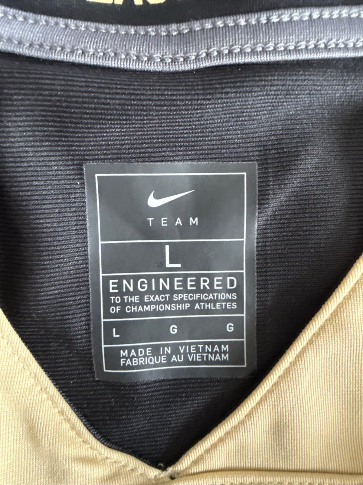 Men’s Nike Wake Forest Demon Deacons #23 Football Jersey Untouchable Sz L Black - Thumbnail 4