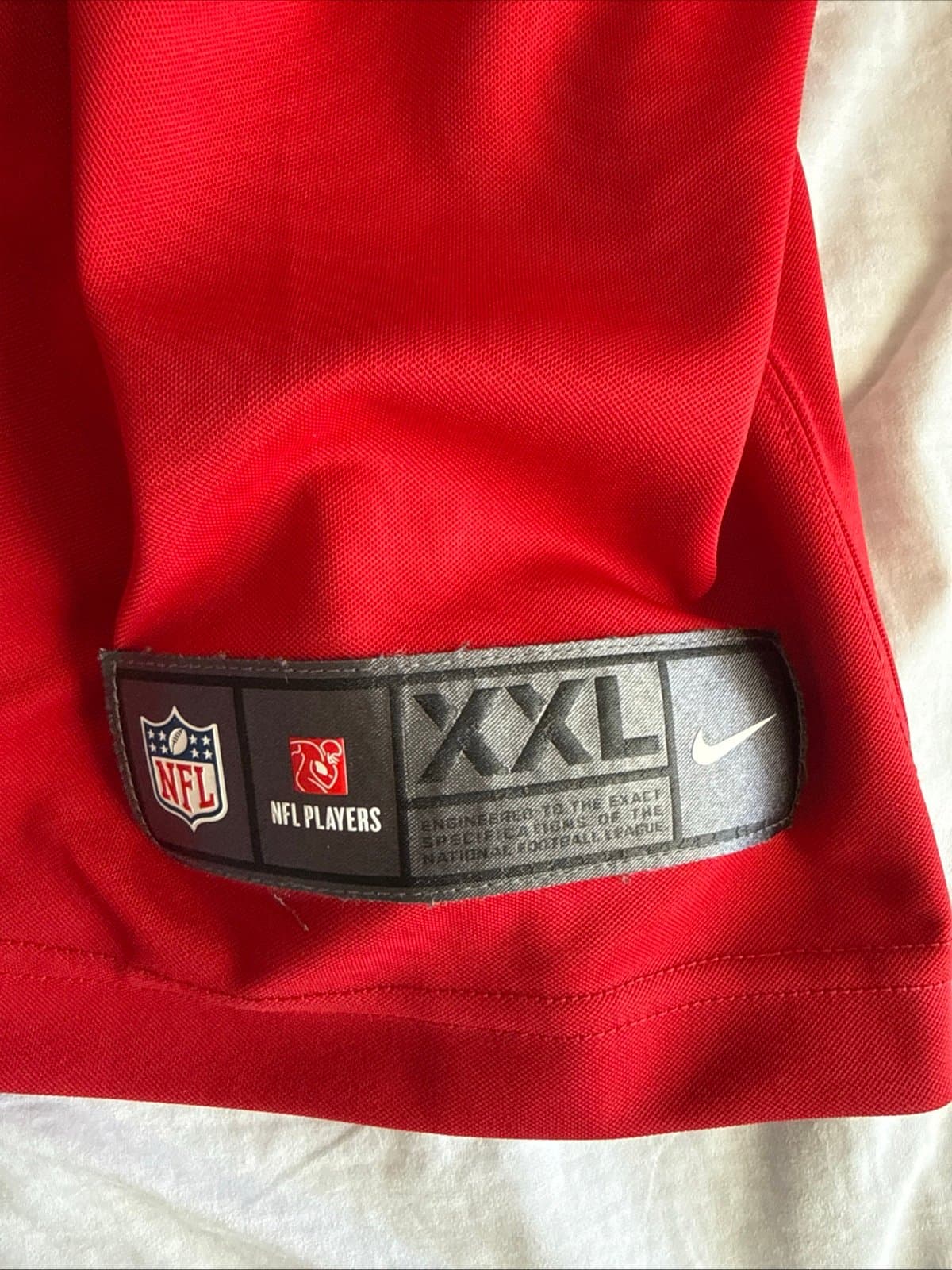 Men’s Nike Trey Lance #5 San Francisco 49ers Vapor Lmtd NFL Jersey Sz 2XL - RARE - Thumbnail 3