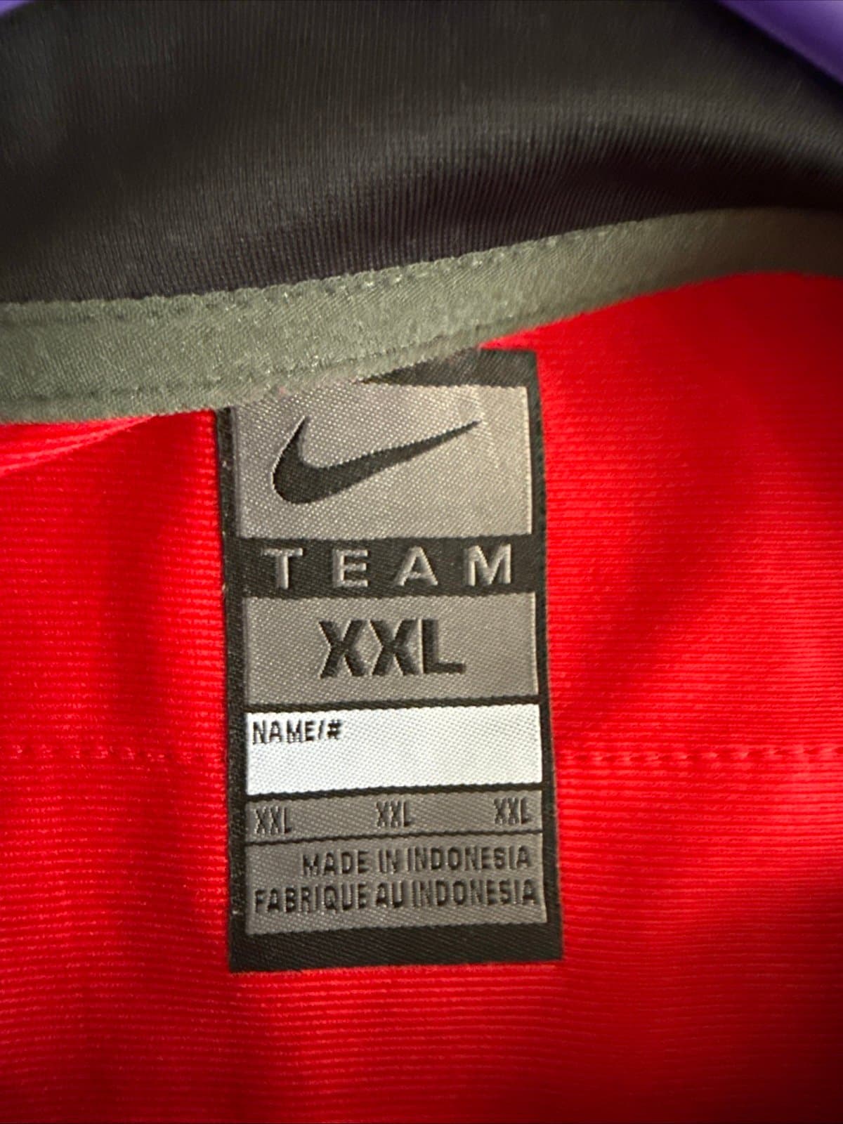 Men’s NIKE Jacob Eason #10 Georgia Bulldogs NCAA Jersey Sz 2XL - Red RARE - Thumbnail 4