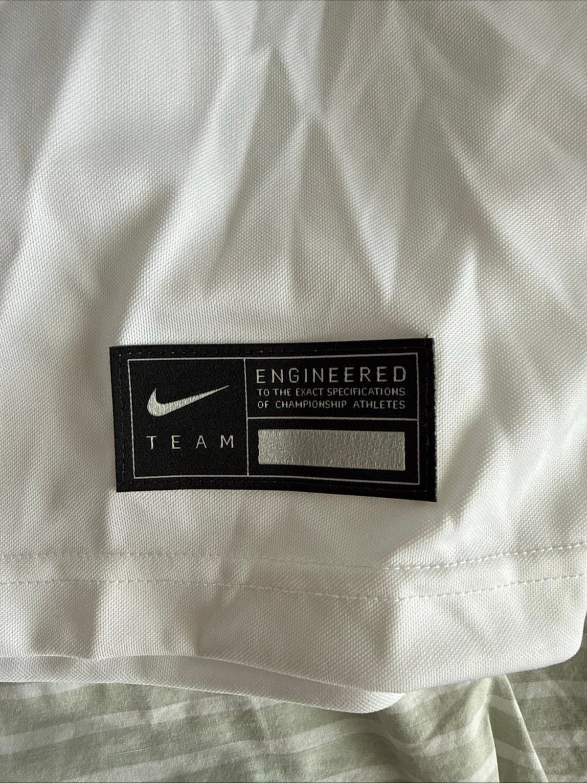 Men’s Nike Michigan State Spartans #1 White Dri-FIT Football Jersey Sz XL - NWT - Thumbnail 3