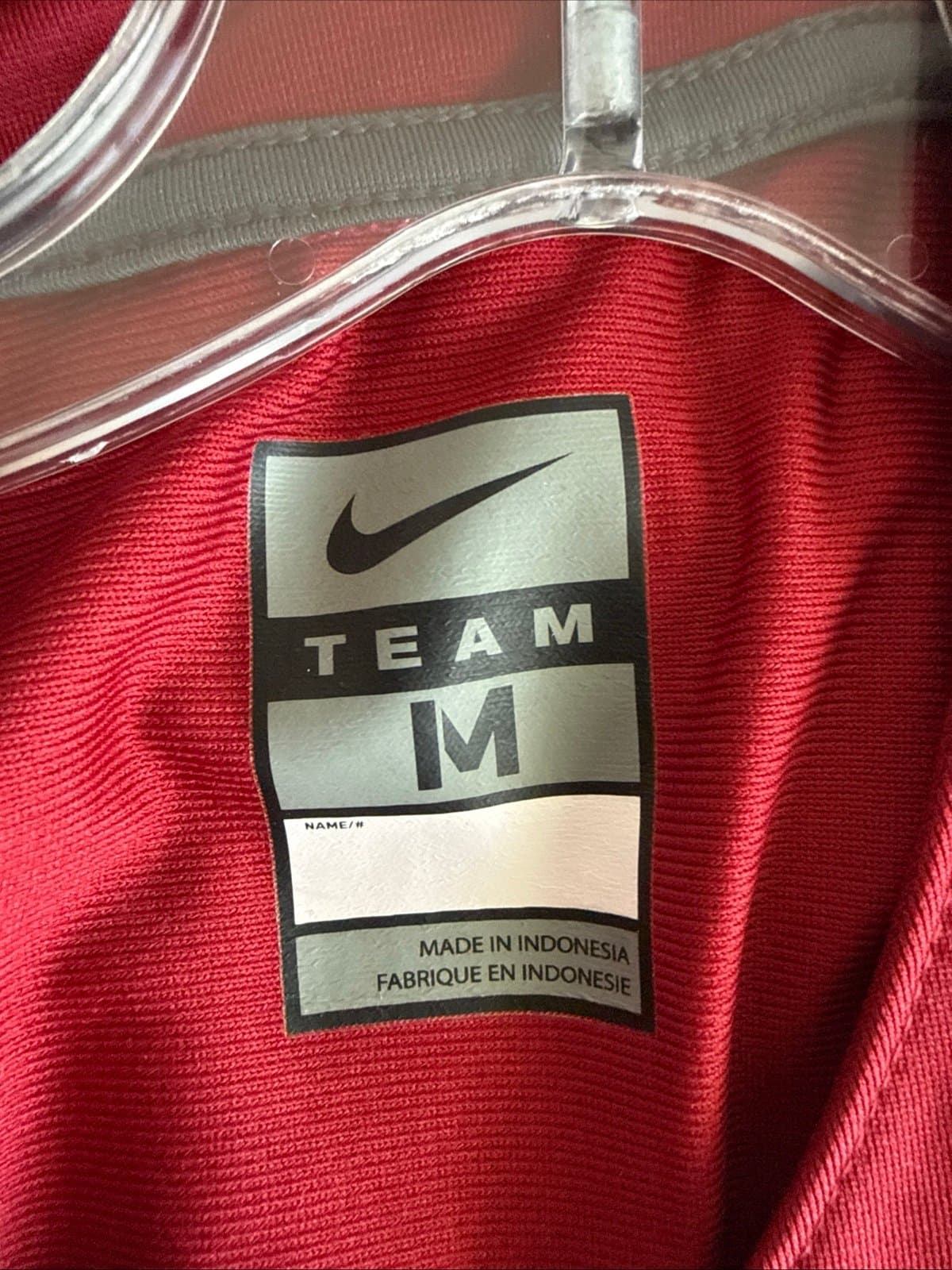 Boy’s Nike Alabama Crimson Tide #18 Crimson Dri-FIT Replica Football Jersey Sz M - Thumbnail 4