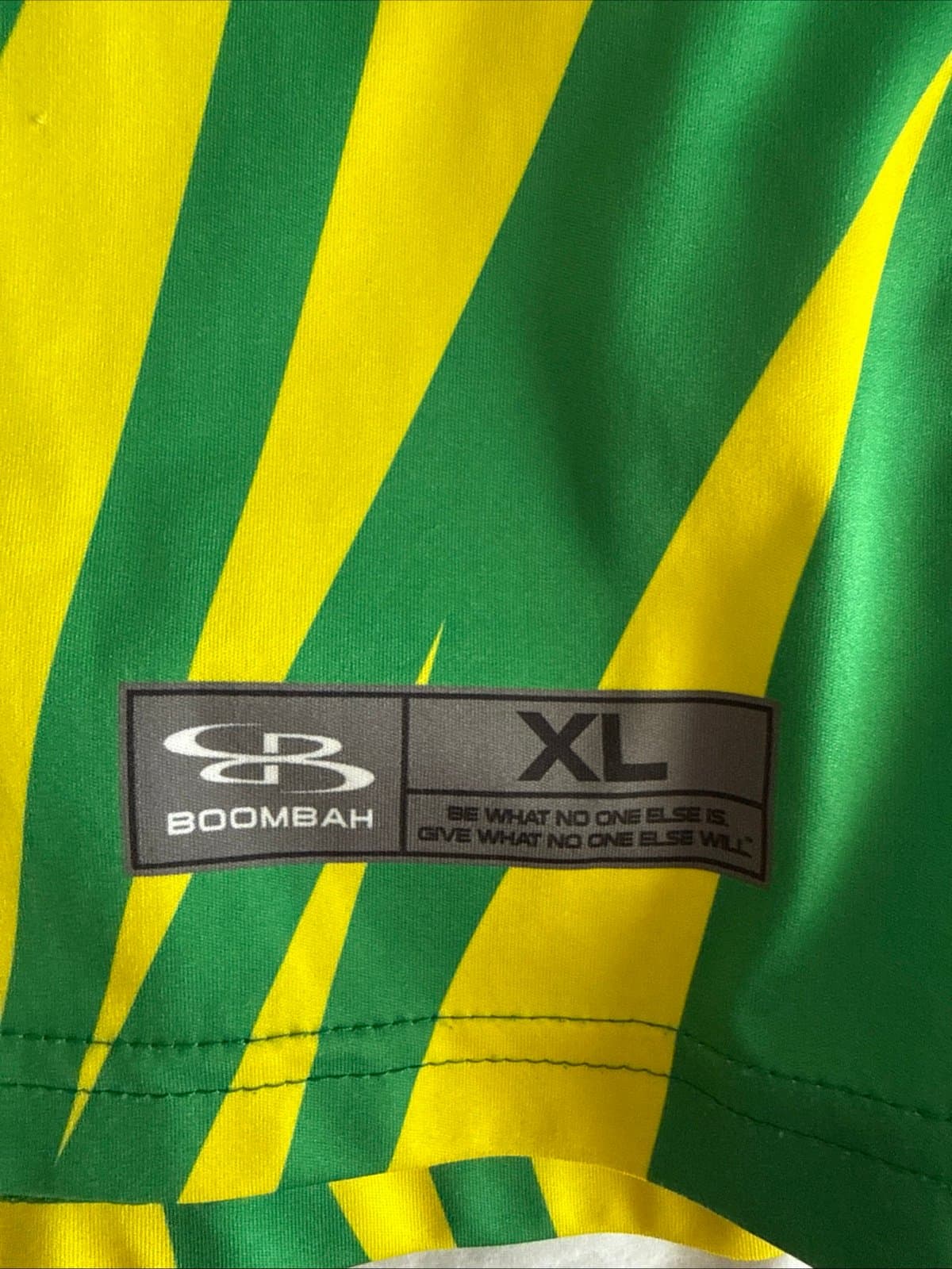 Men’s Boombah Clinton LumberKings #33 Baseball Jersey Sz XL - Green RARE - Thumbnail 3