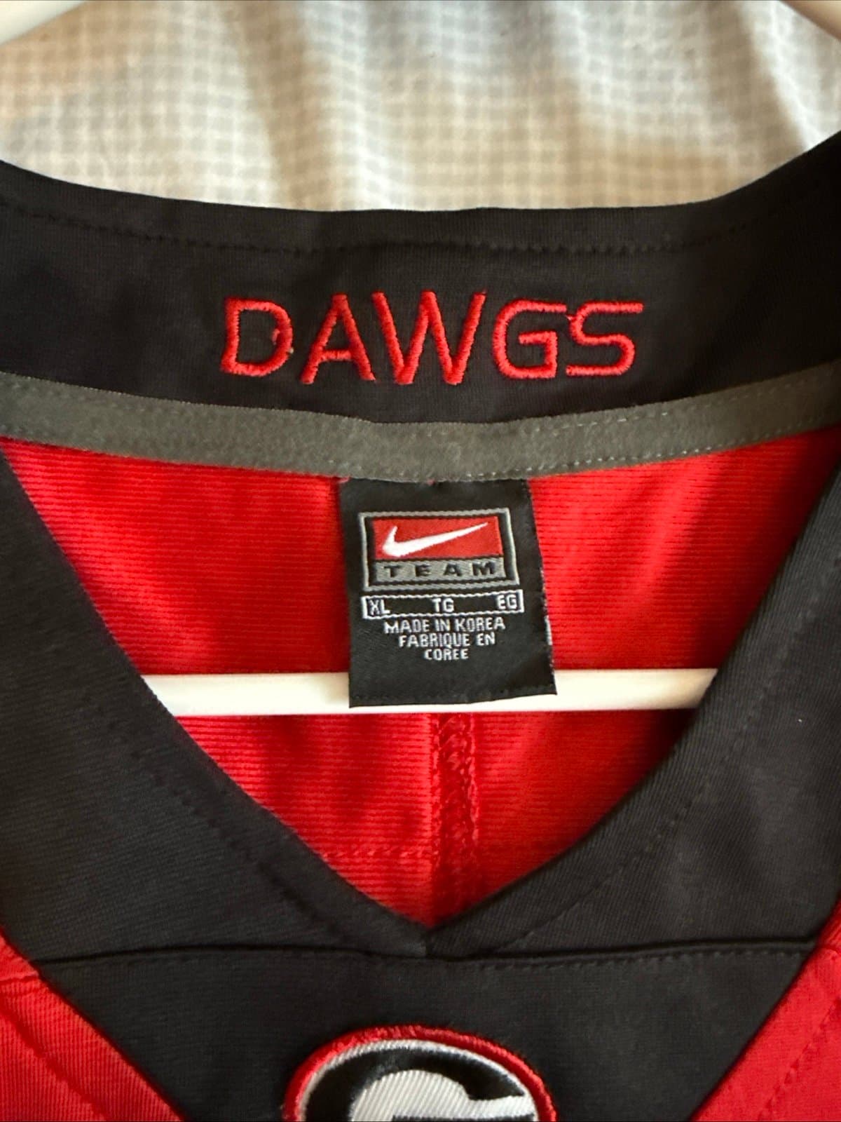 Men’s Nike Team Jake Fromm #11 Jersey Sz XL Georgia Bulldogs NWOT - Red - Thumbnail 4