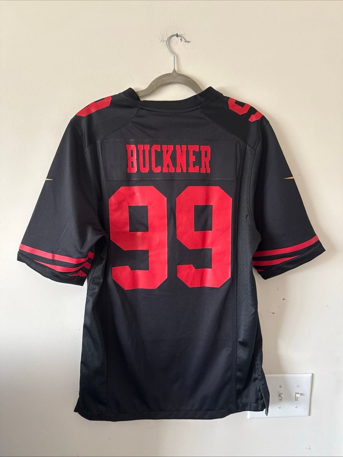 Men’s Nike DeForest Buckner #99 San Francisco 49ers Alternate Jersey Sz S - RARE - Thumbnail 6