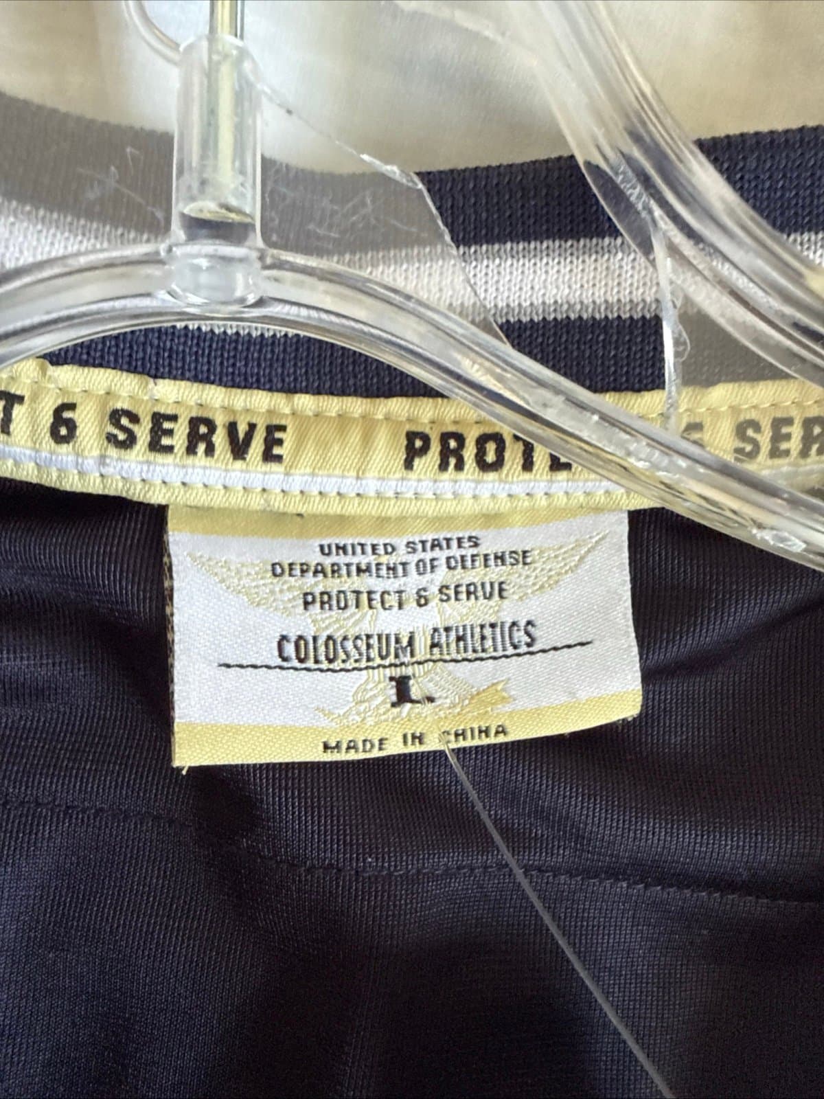 Men’s Colosseum Athletics Air Force USAF Eagle Protect & Serve Jersey Sz L - NWT - Thumbnail 4