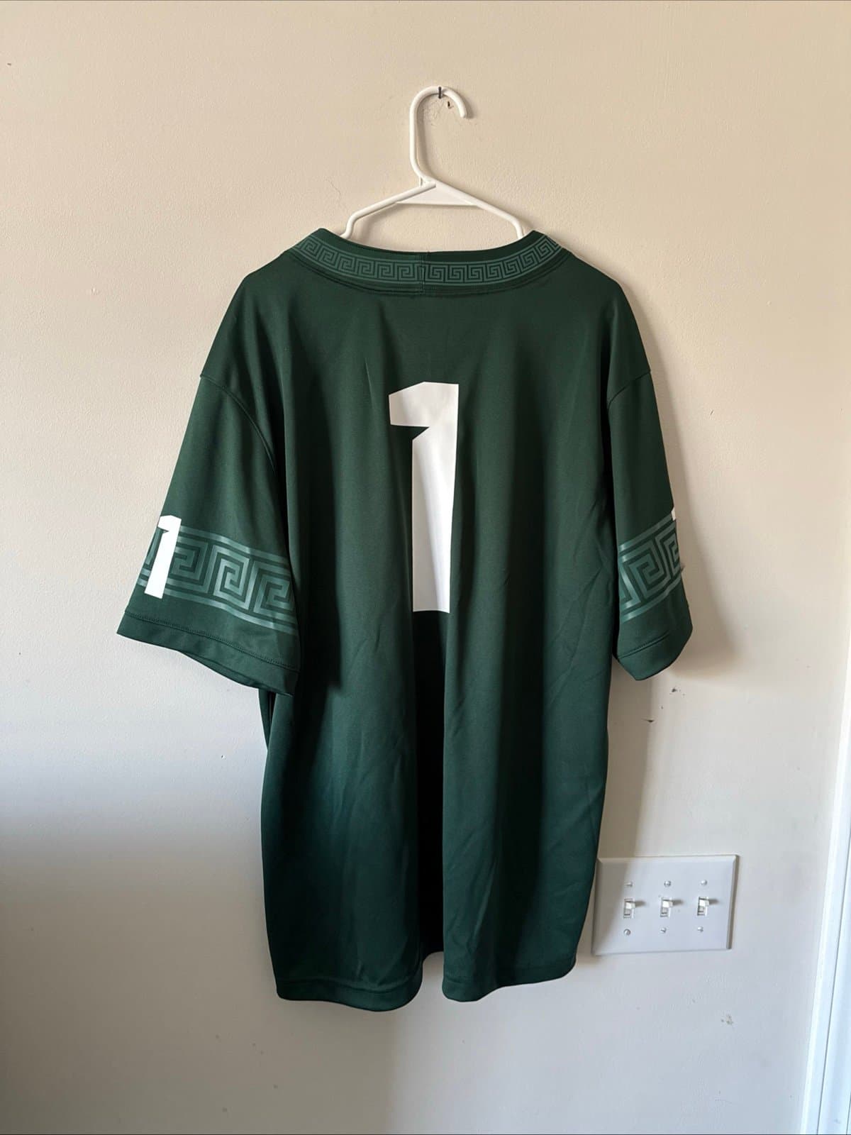 Men’s Nike Michigan State Spartans #1 Green Dri-FIT Jersey Sz XL - Green NWT - Thumbnail 7