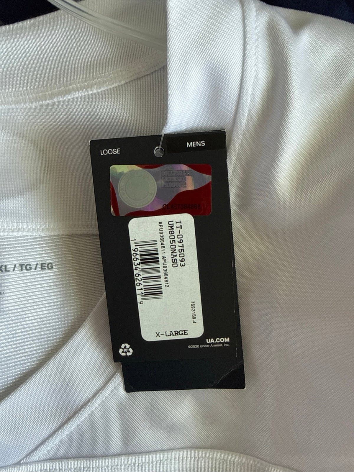 Men’s Under Armour Navy Midshipmen NASA Space Collection Jersey Sz XL - NWT RARE - Thumbnail 6