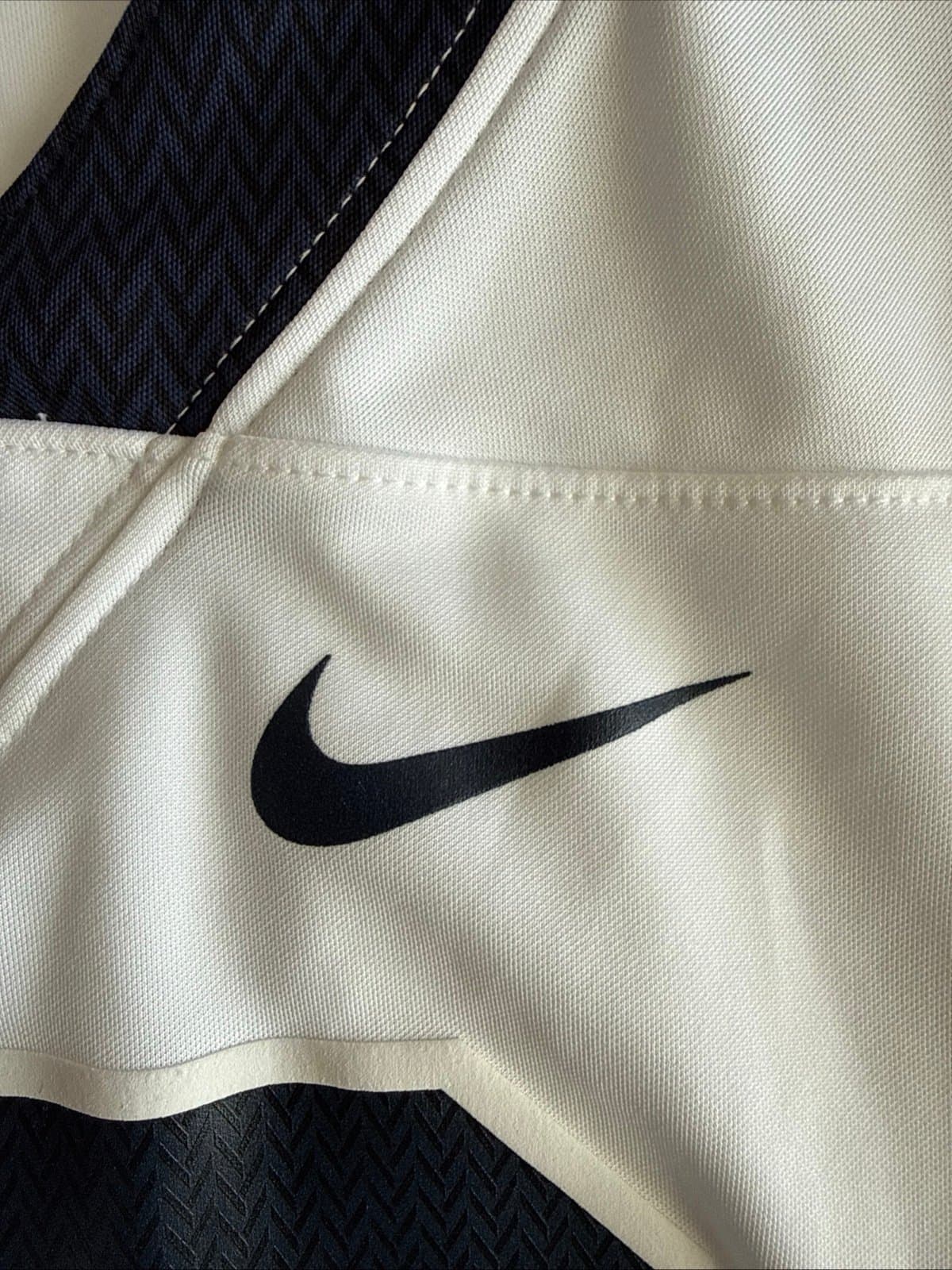 Men’s Nike West Virginia Mountaineers #19 Football NCAA Jersey Sz M - White RARE - Thumbnail 6