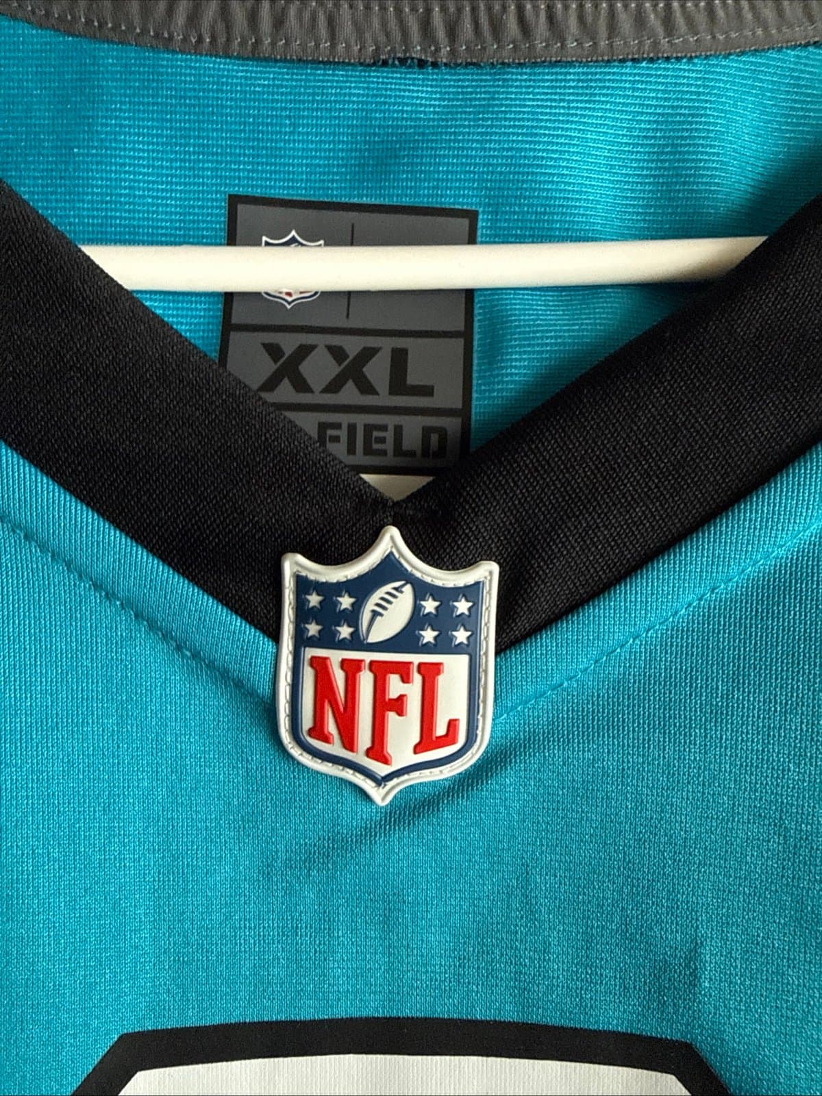 Men’s Nike Jaycee Horn #8 Carolina Panthers Football NFL Jersey Sz 2XL - Blue - Thumbnail 5