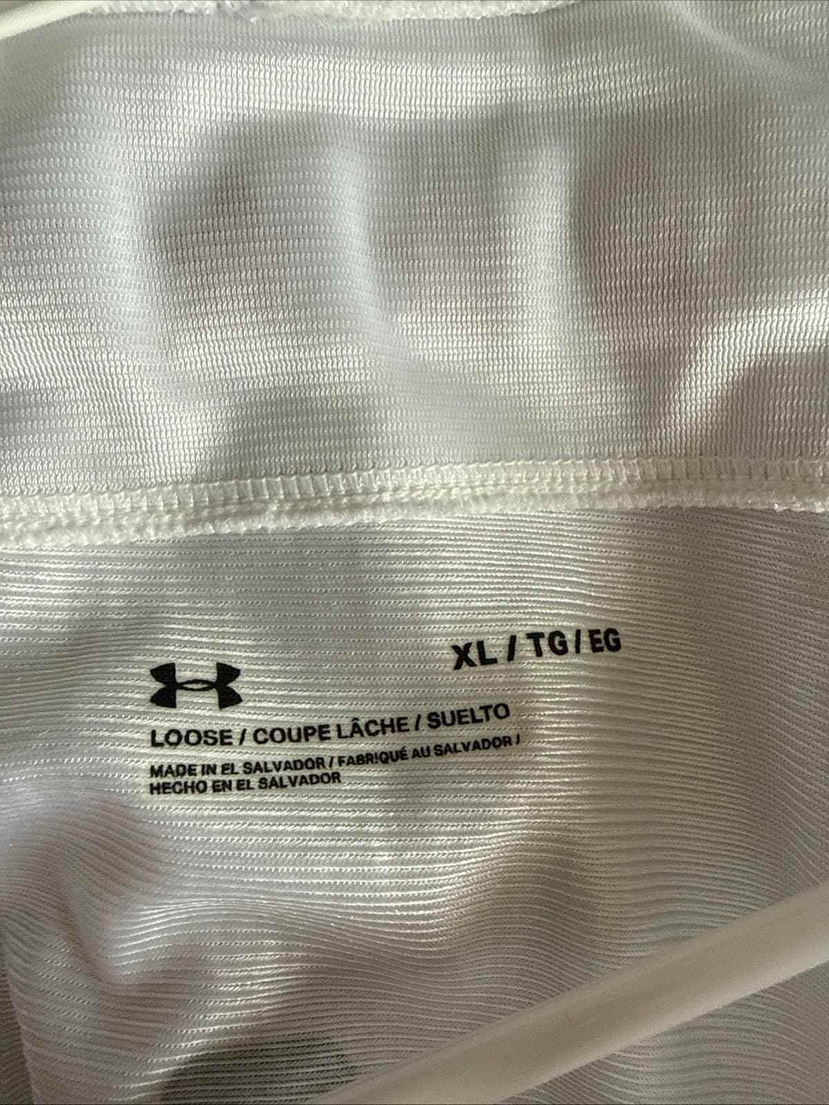 Men's Under Armour Wisconsin Badgers #1 Replica Football Jersey Sz XL - White - Thumbnail 4