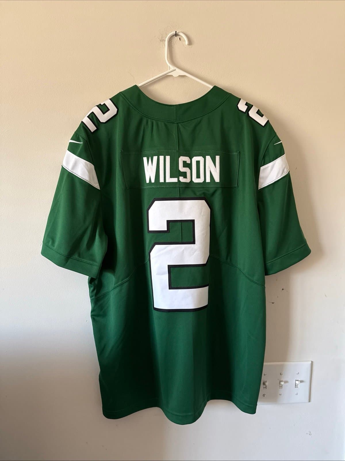 Men’s Nike Zach Wilson #2 New York Jets Vapor Limited Jersey Sz XL - NWT RARE - Thumbnail 7
