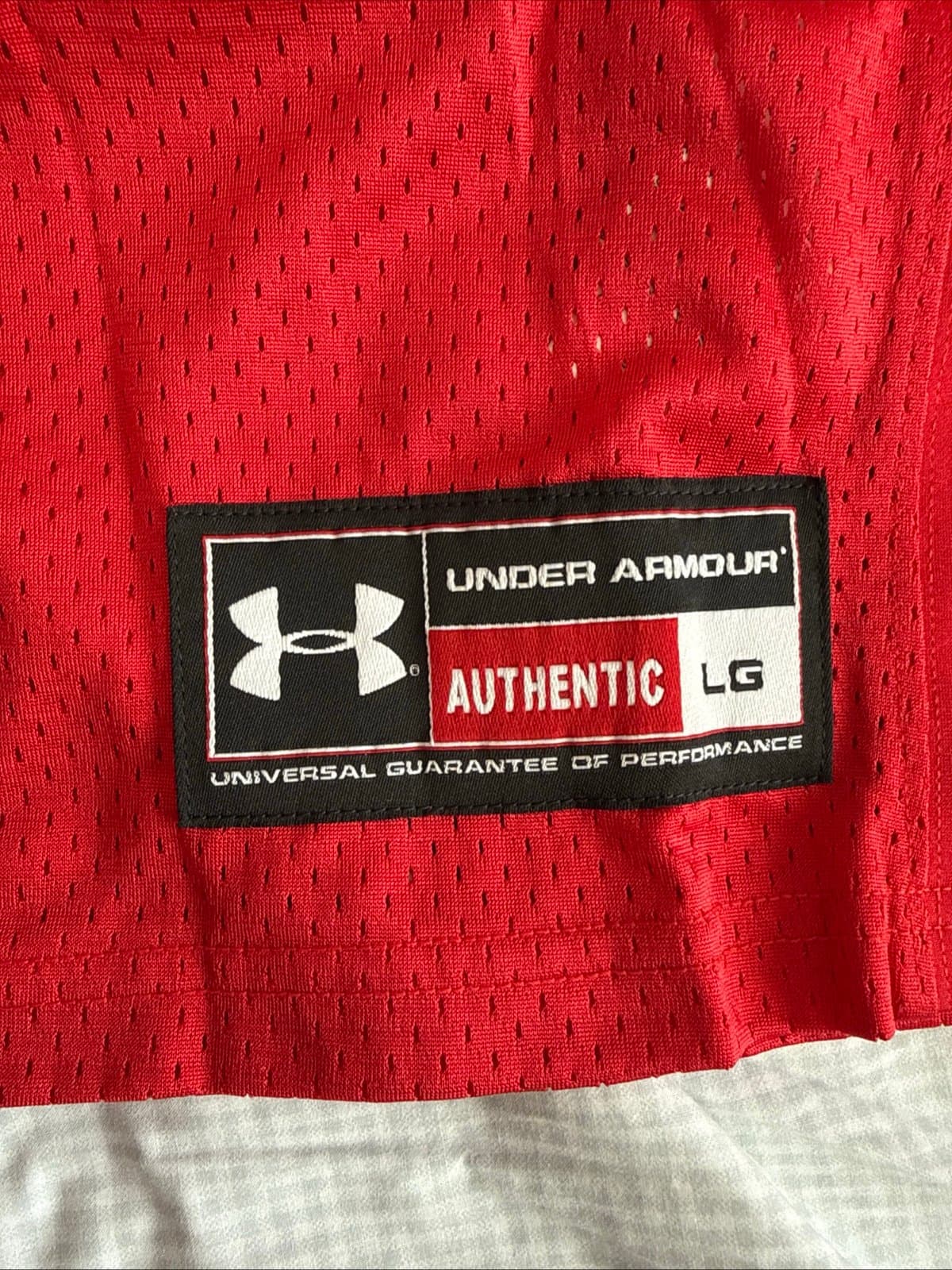 Men’s Wisconsin Badgers Under Armour Fall 2017 Football #25 Jersey Sz L - Red - Thumbnail 3