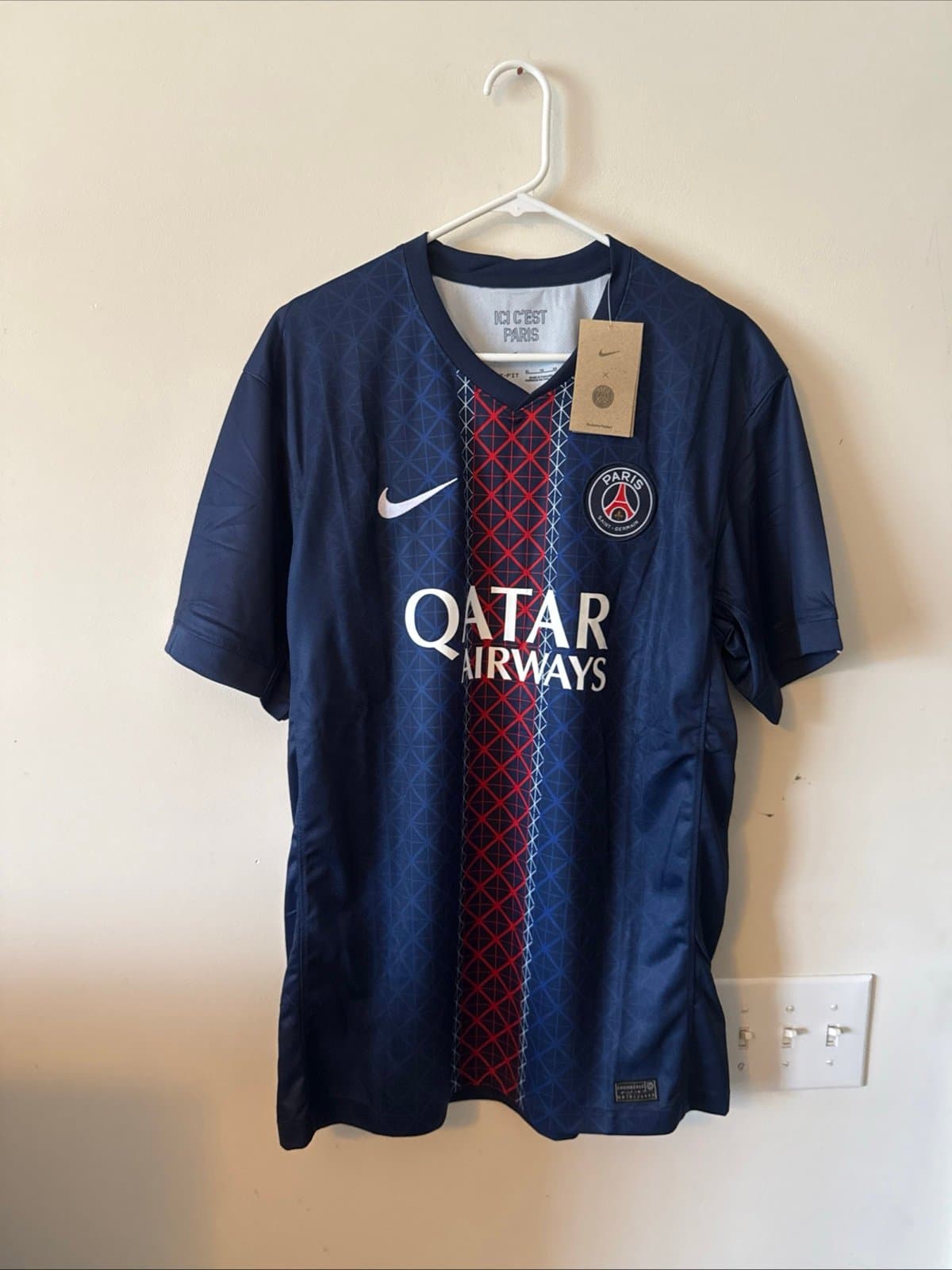 Men’s Nike Paris Saint-Germain 2025/2026 Kit Jersey PSG Sz XL - Blue NWT - Image 1