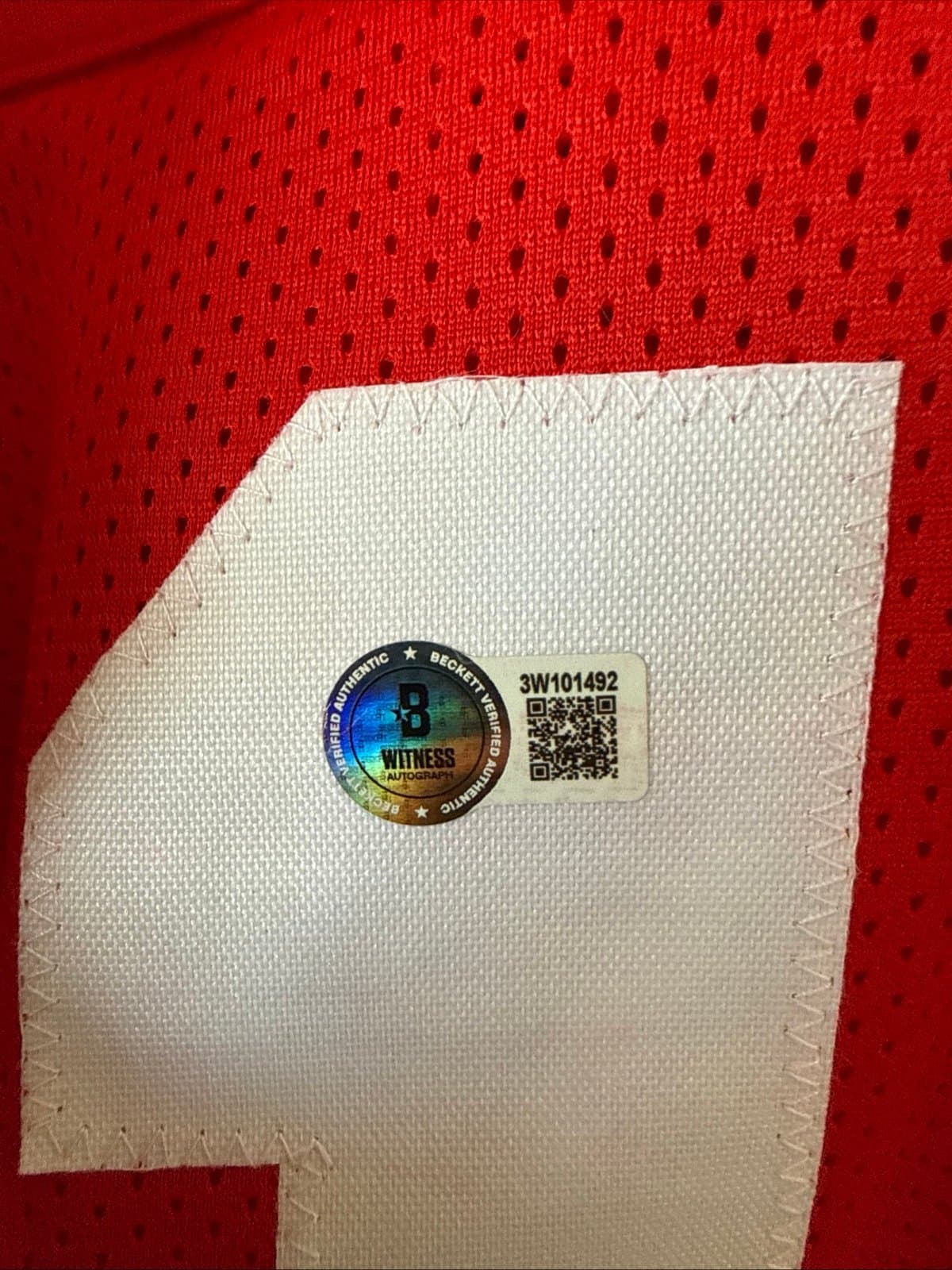 Pierre Garcon #15 San Francisco 49ers Autographed Jersey Beckett Certified Sz XL - Thumbnail 4