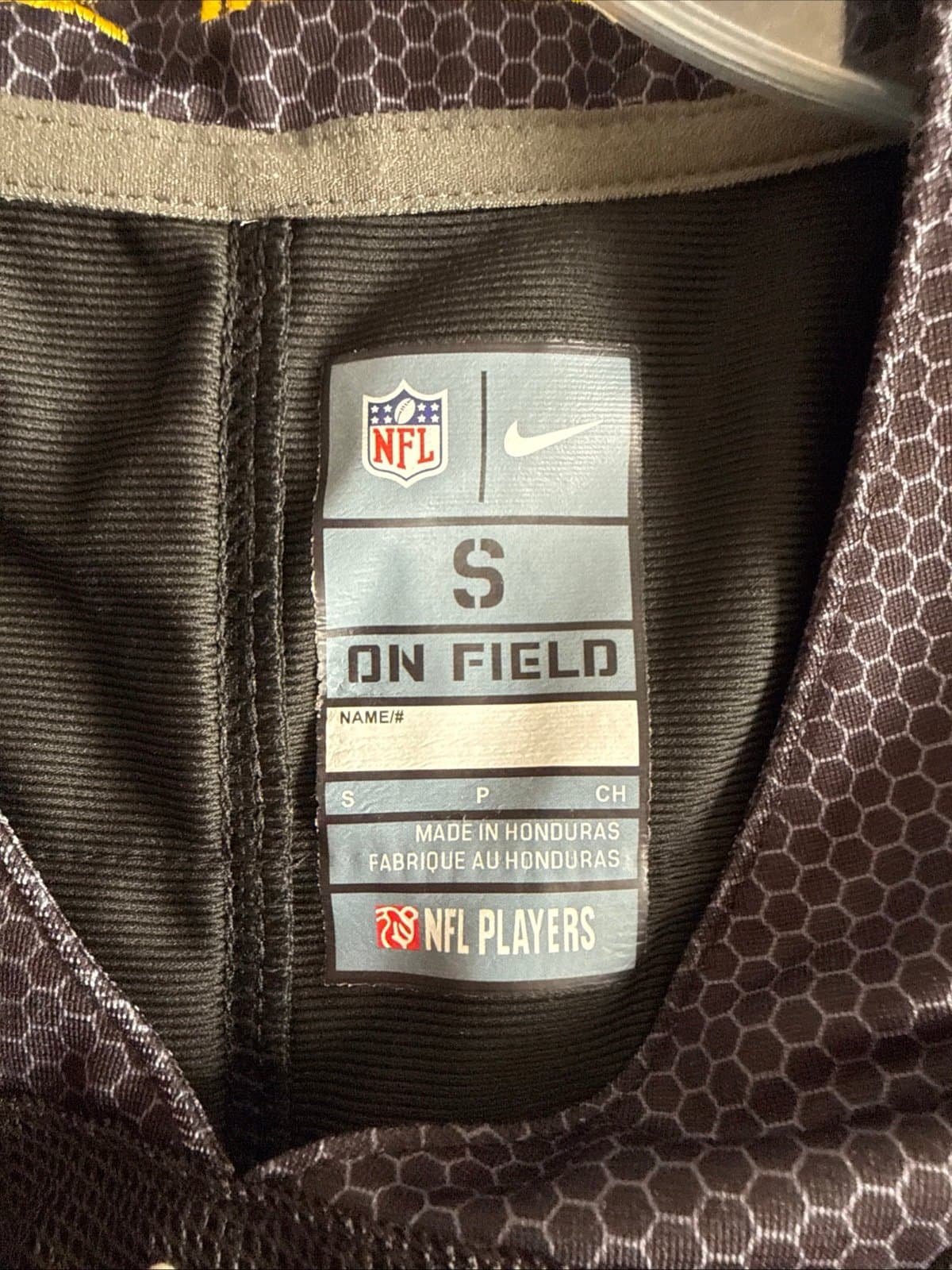 Men’s Nike Eddie Goldman #97 Washington Commanders Alternate Jersey Sz S - Black - Thumbnail 4