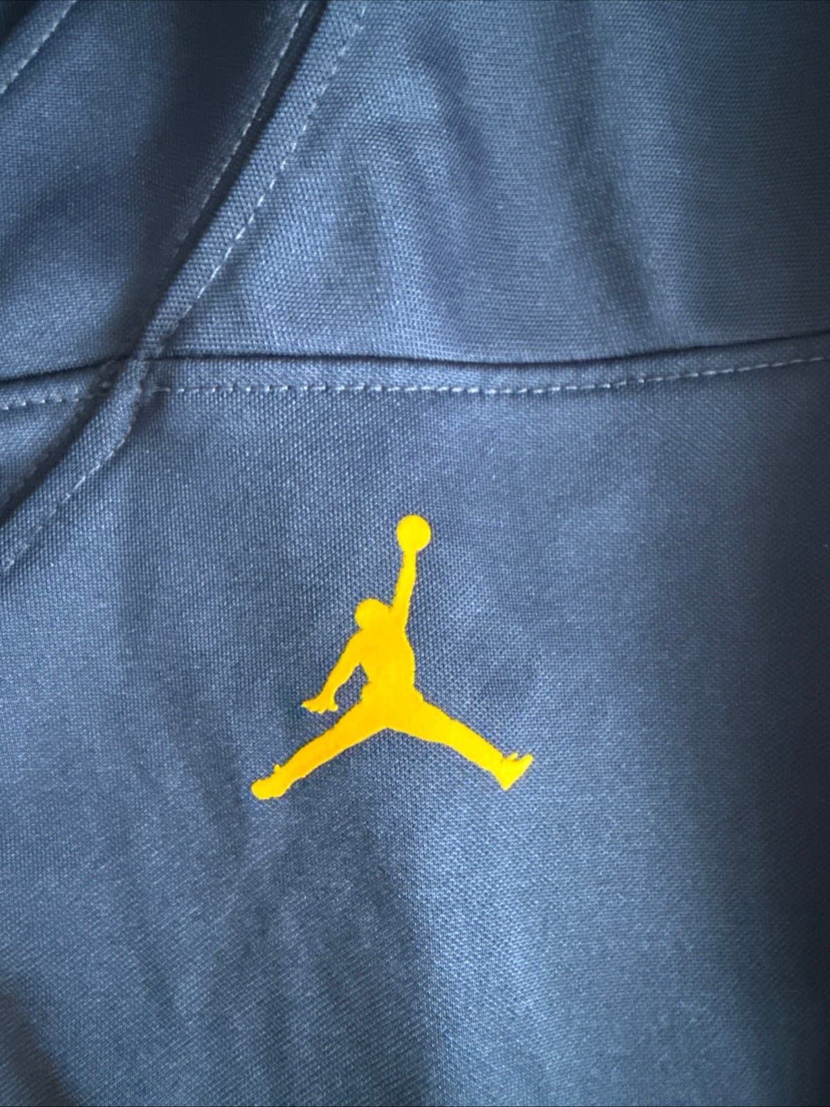 Men’s Nike Jordan Michigan Wolverines #1 Football NCAA Jersey Sz XL - Blue - Thumbnail 5