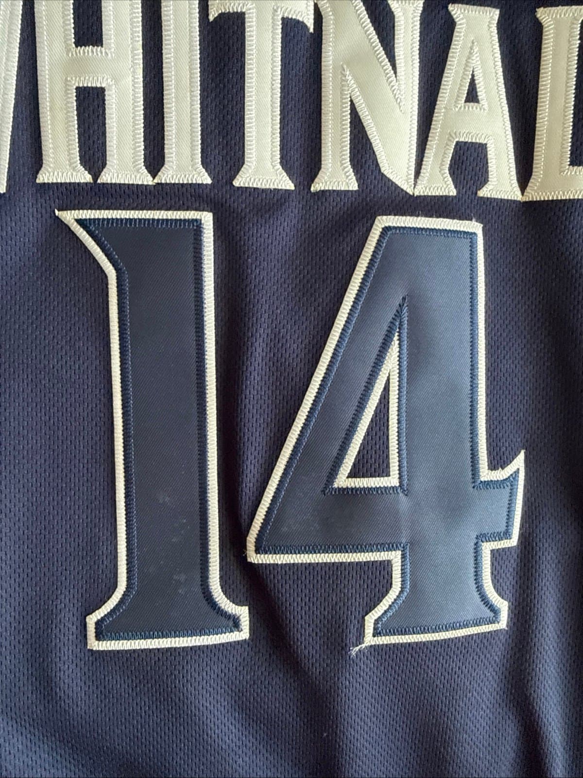 Men’s Tyler Herro #14 WHITNALL Falcons High School Basketball Jersey Sz L - RARE - Thumbnail 5