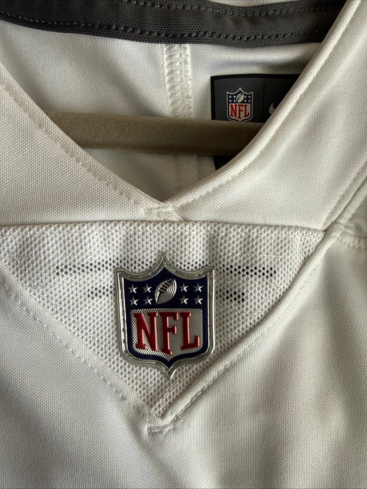 Men’s Nike Dallas Cowboys Ezekiel Elliott #21 Vapor Limited Jersey Sz L - White - Thumbnail 5