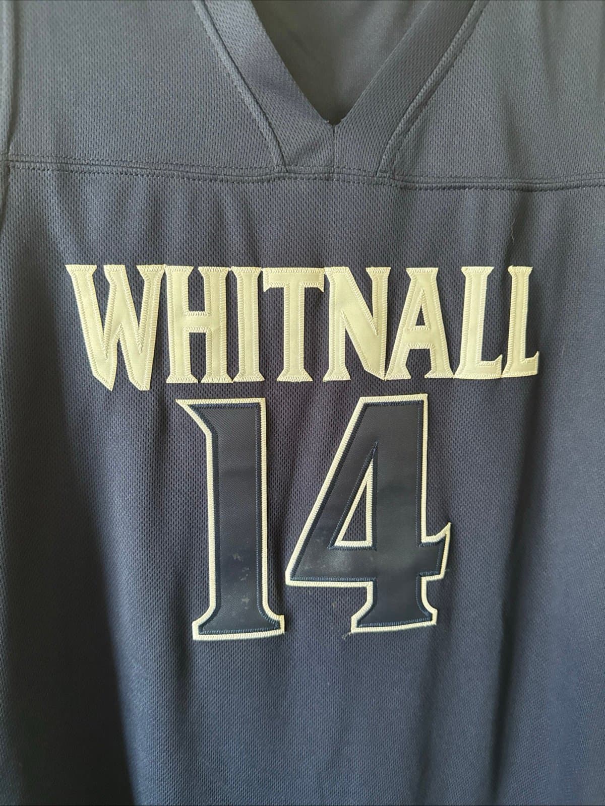 Men’s Tyler Herro #14 WHITNALL Falcons High School Basketball Jersey Sz L - RARE - Thumbnail 2