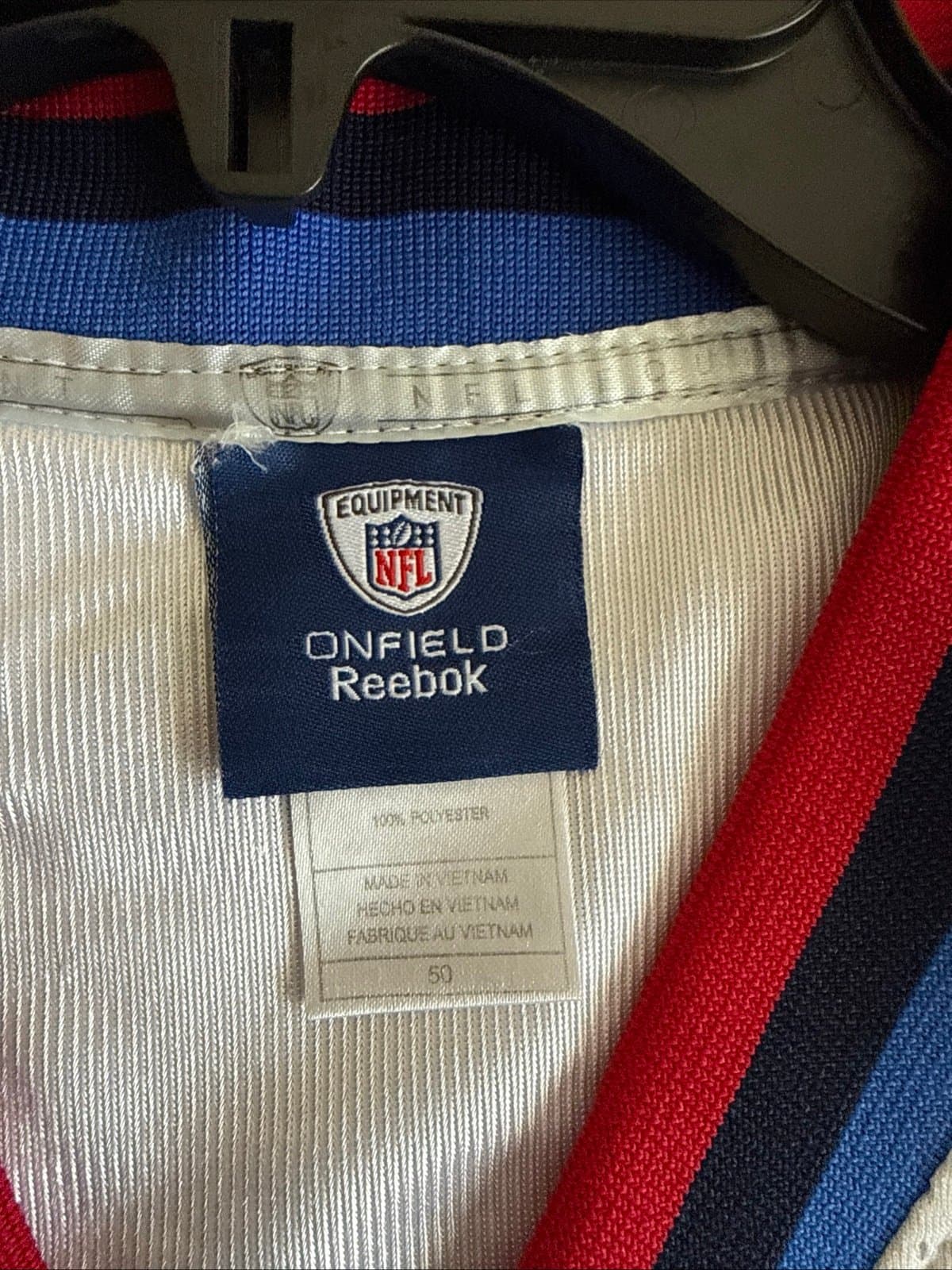 Men’s Reebok Buffalo Bills Marcell Dareus #99 Jersey NFL Sz 50 - White - Thumbnail 4