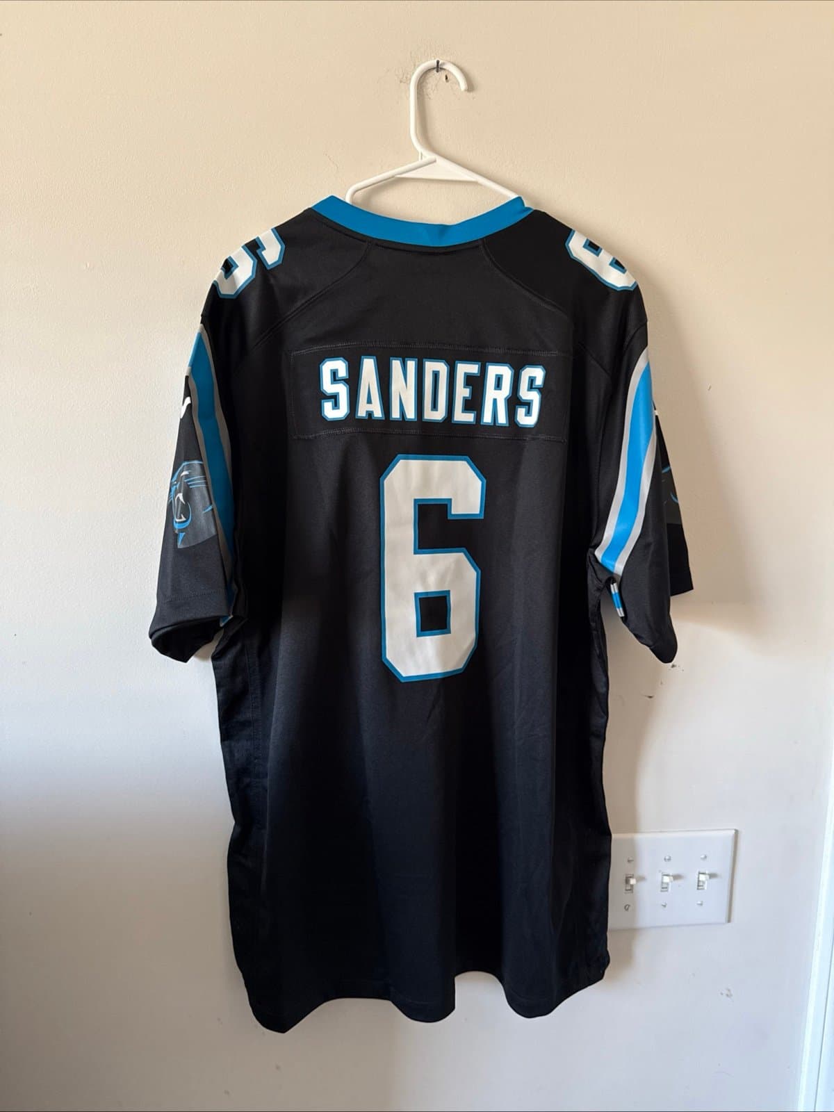 Men’s Nike Miles Sanders #6 Carolina Panthers NFL Football Jersey Sz XL - NWT - Thumbnail 7