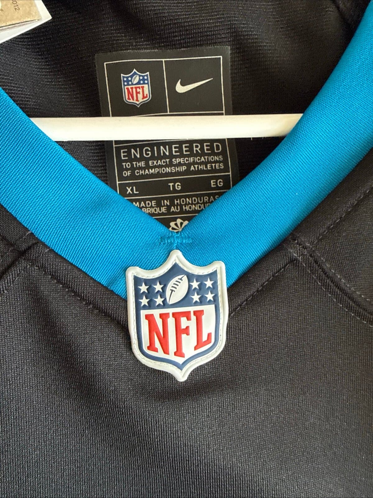 Men’s Nike Miles Sanders #6 Carolina Panthers NFL Football Jersey Sz XL - NWT - Thumbnail 6