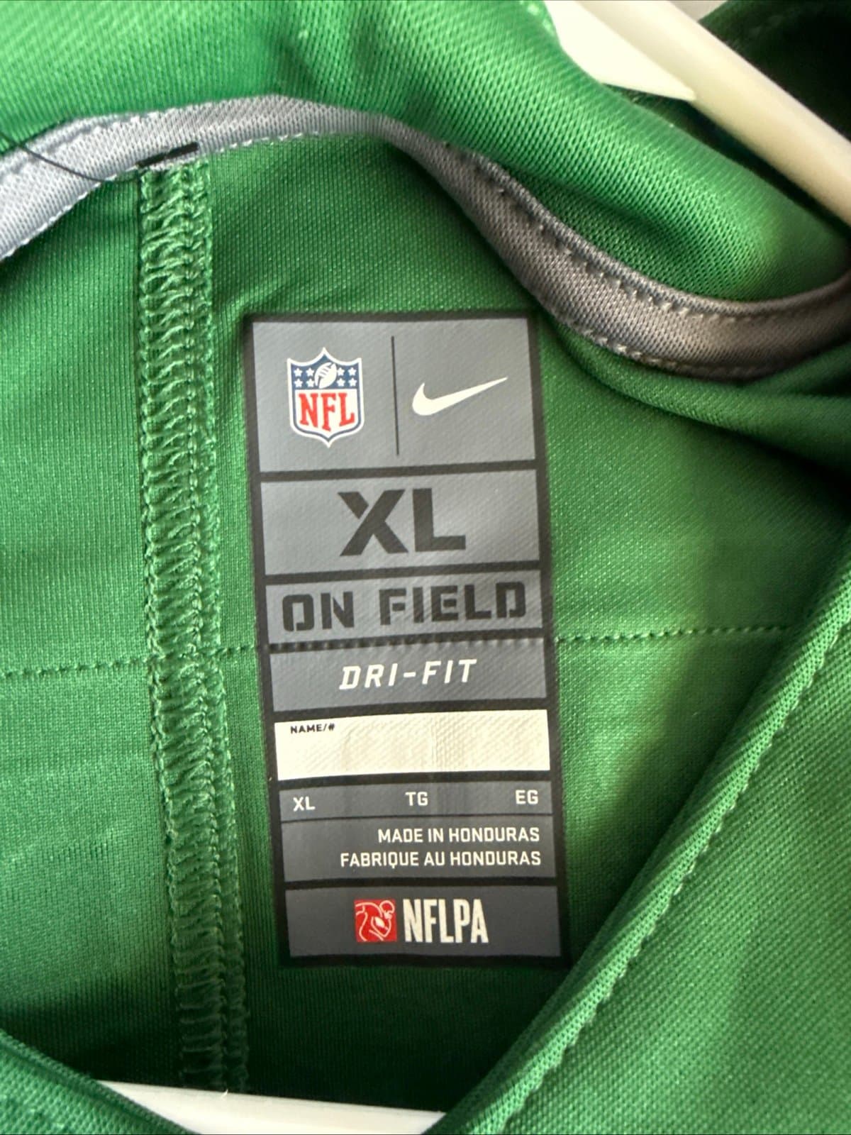 Men’s Nike Zach Wilson #2 New York Jets Vapor Limited Jersey Sz XL - NWT RARE - Thumbnail 4