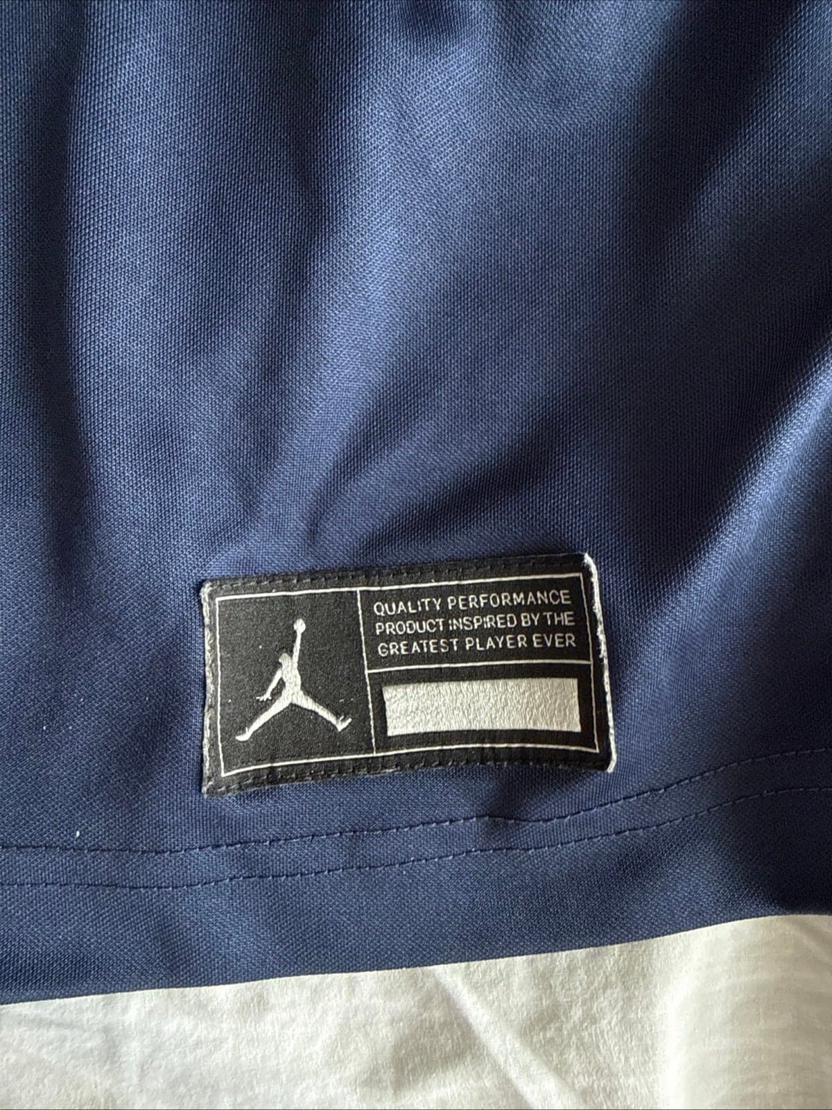 Men’s Nike Jordan Michigan Wolverines #1 Football NCAA Jersey Sz XL - Blue - Thumbnail 3