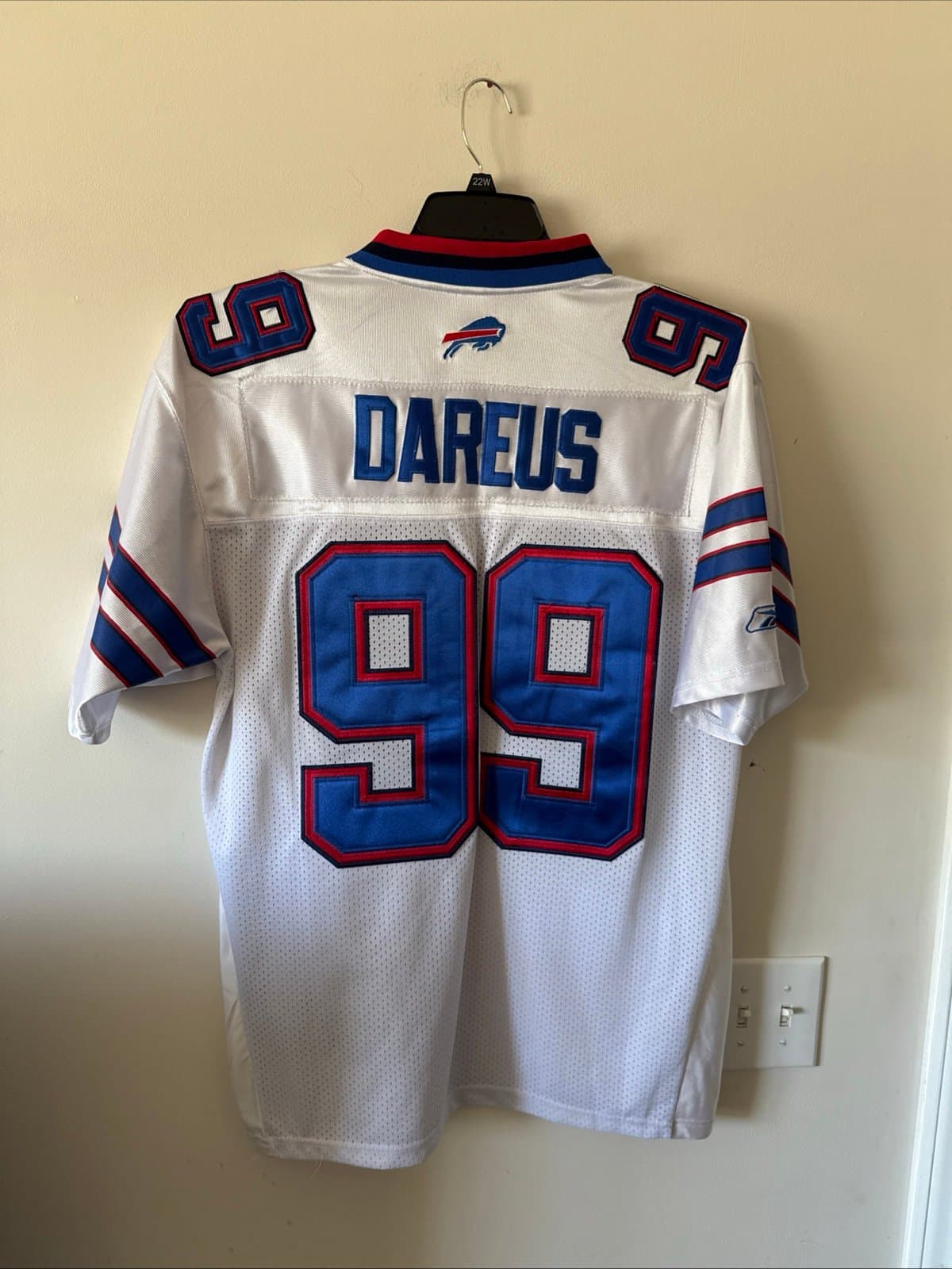 Men’s Reebok Buffalo Bills Marcell Dareus #99 Jersey NFL Sz 50 - White - Thumbnail 5