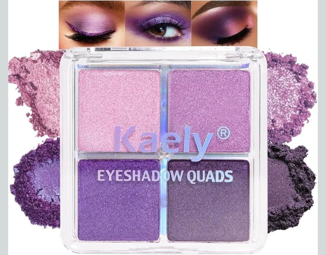 Kaely Eyeshadow Quads Long-Wearing Palette 05# - Image 1