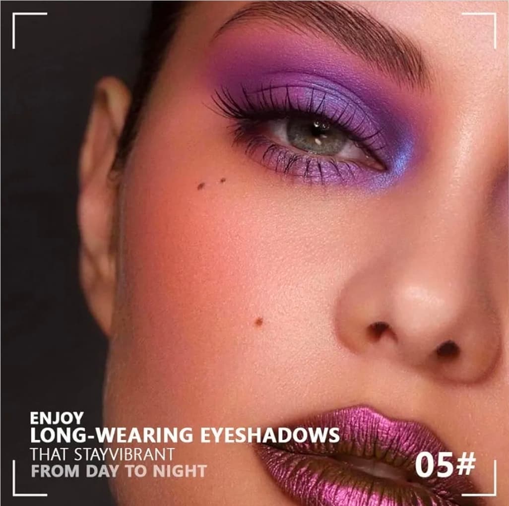 Kaely Eyeshadow Quads Long-Wearing Palette 05# - Thumbnail 2