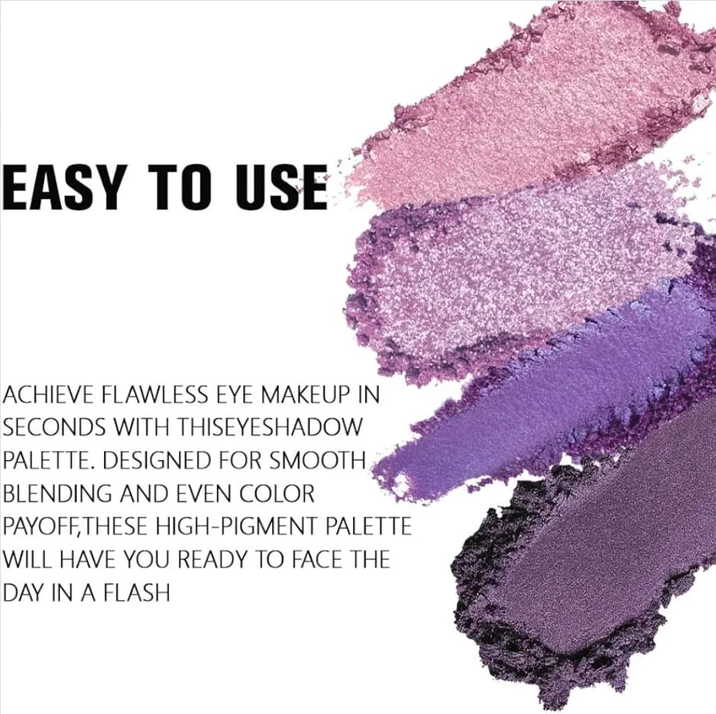 Kaely Eyeshadow Quads Long-Wearing Palette 05# - Thumbnail 3