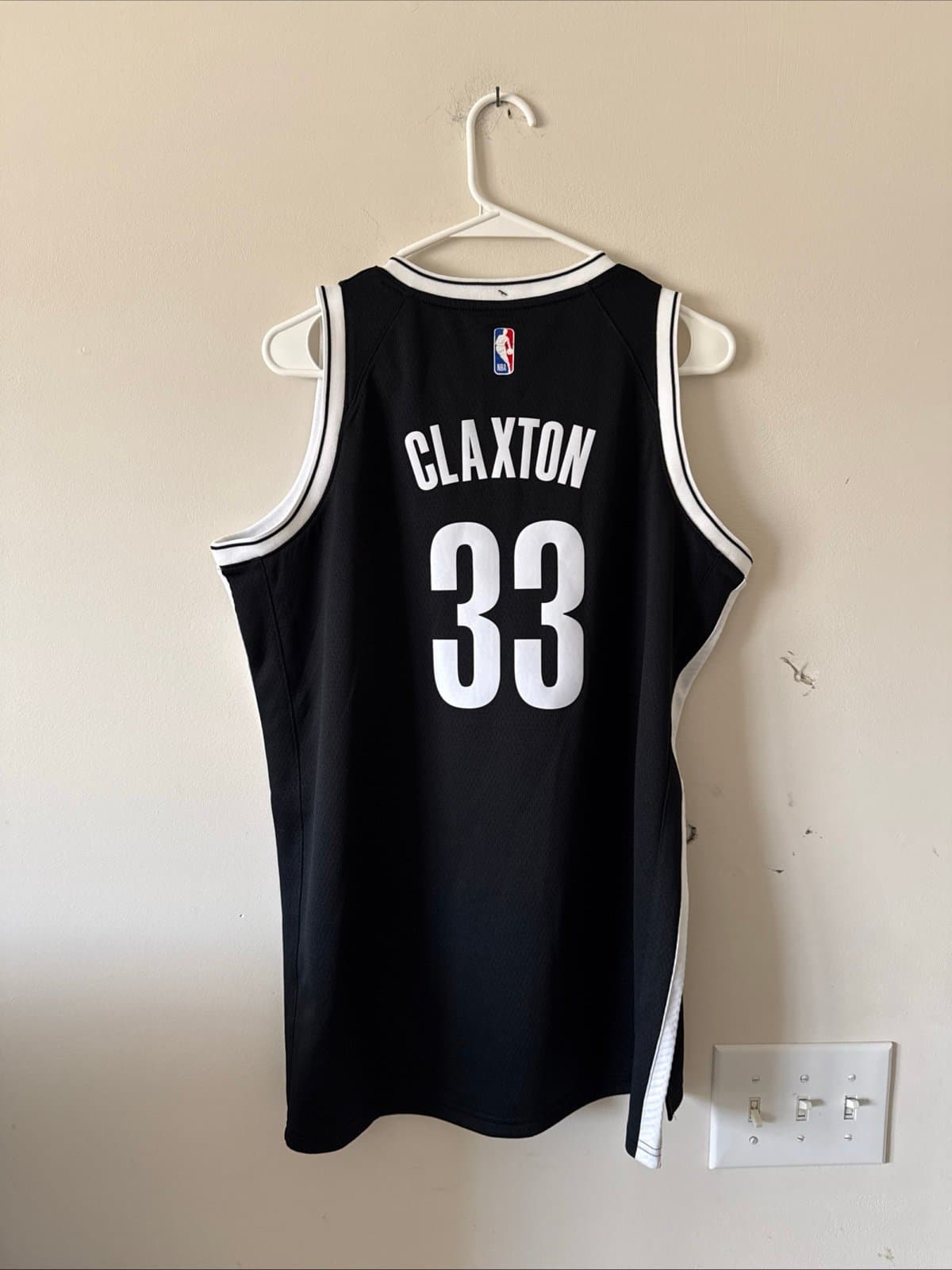 Boy’s Jordan Nic Claxton #33 Brooklyn Nets Swingman NBA Jersey Sz XL - NWT RARE - Thumbnail 6