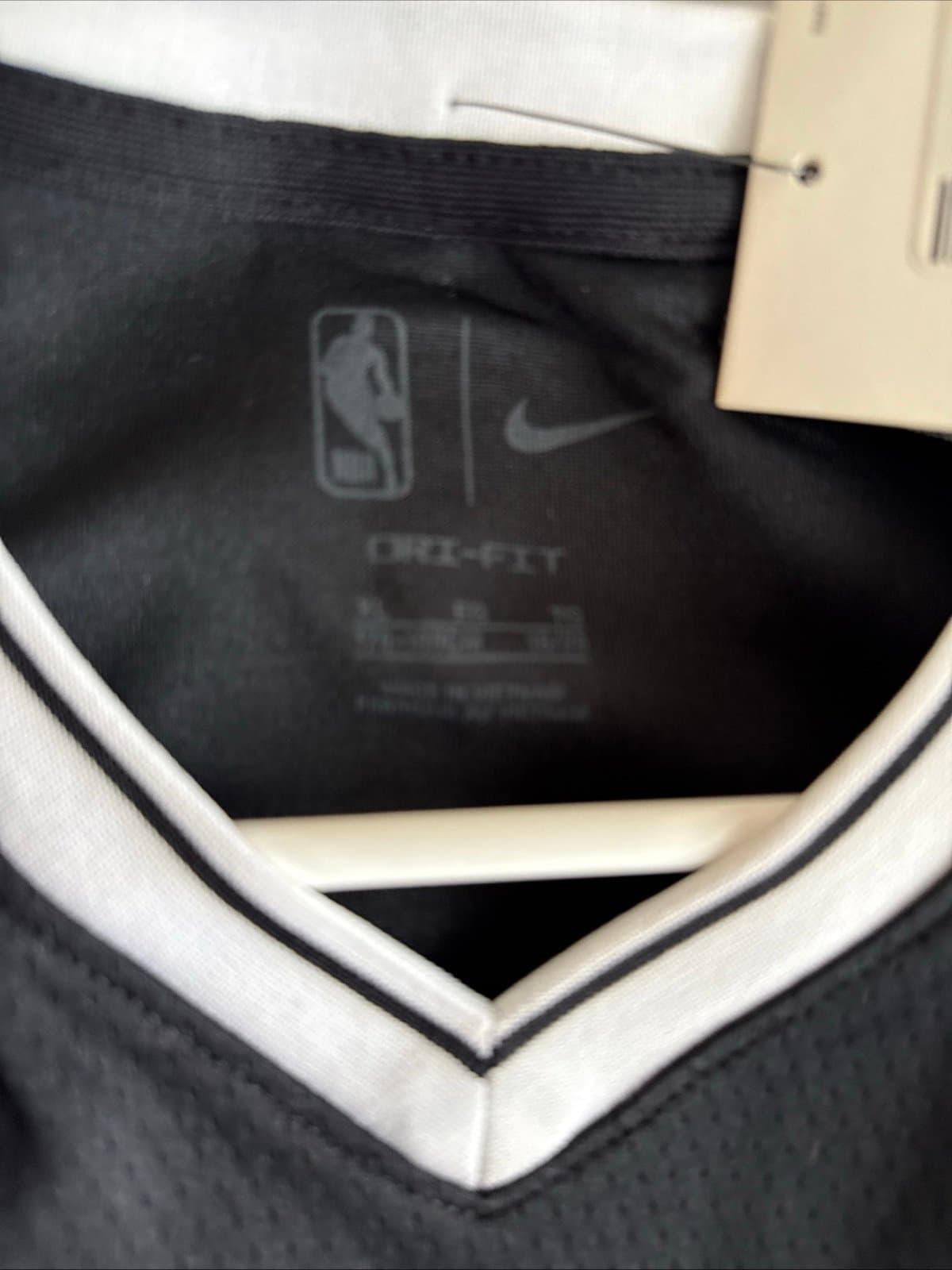 Boy’s Jordan Nic Claxton #33 Brooklyn Nets Swingman NBA Jersey Sz XL - NWT RARE - Thumbnail 4