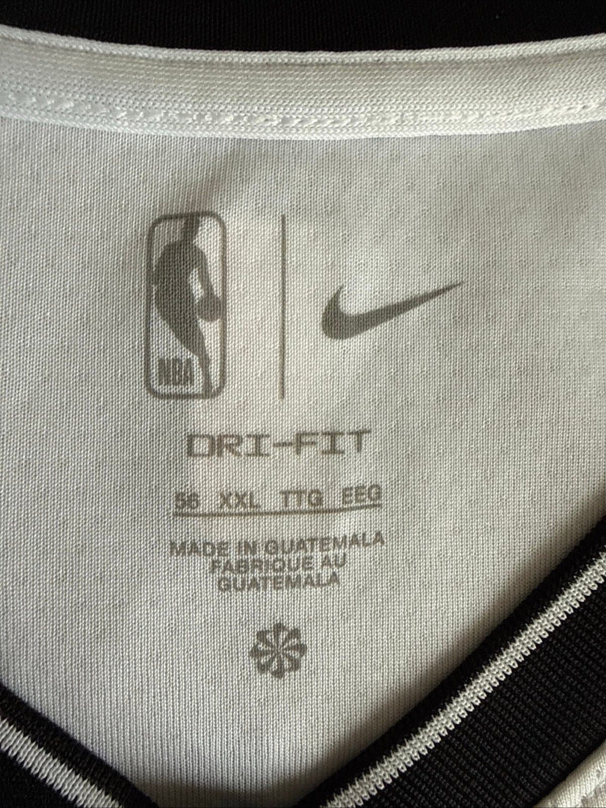 Men’s Nike Cam Thomas #24 Brooklyn Nets Swingman NBA Jersey Sz 56 - NWT RARE - Thumbnail 4