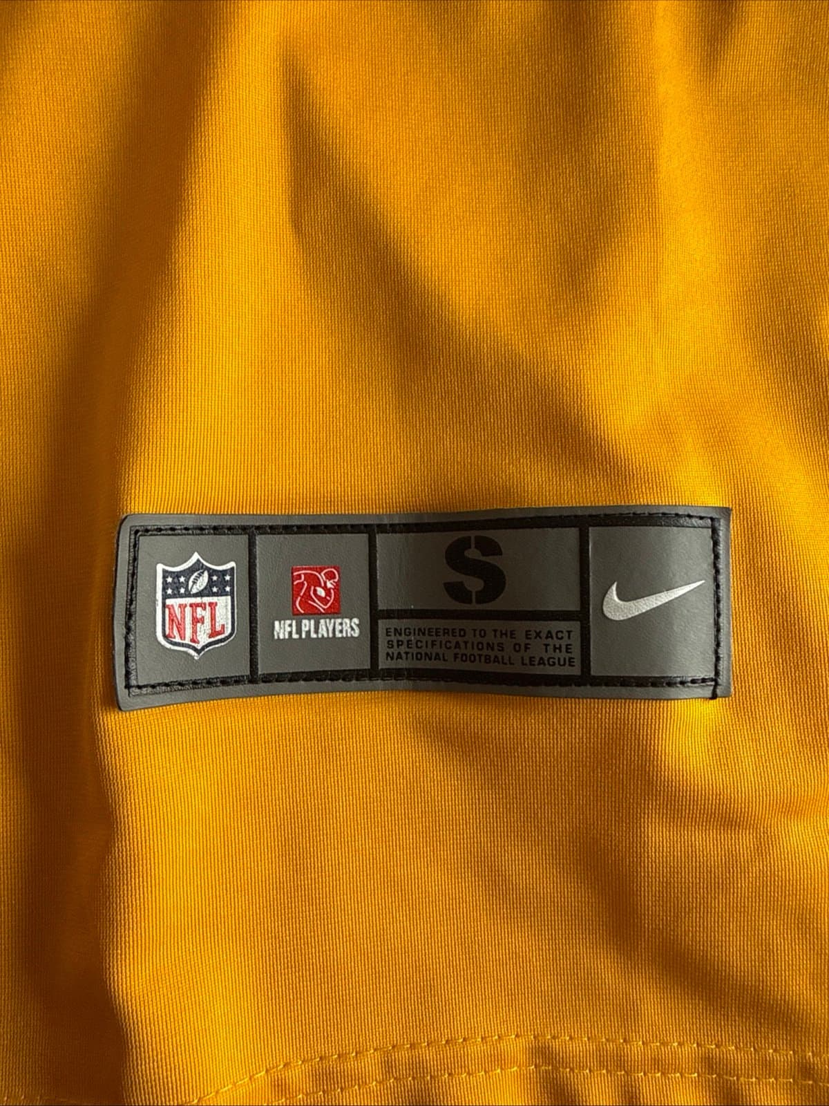 Men’s Nike Eddie Goldman #97 Washington Redskins Alternate Jersey Sz S - Yellow - Thumbnail 3