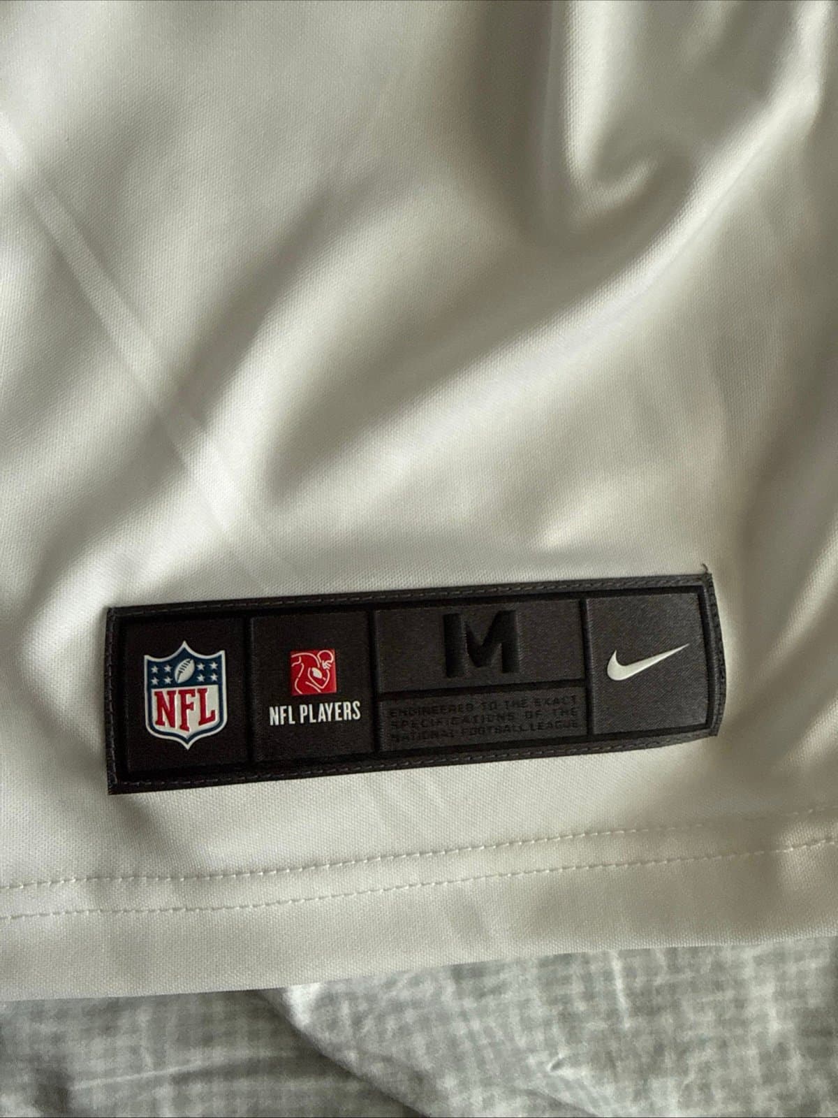 Men’s Nike Jamal Adams #33 New York Jets Vapor Limited Jersey Sz M - White NWT - Thumbnail 3